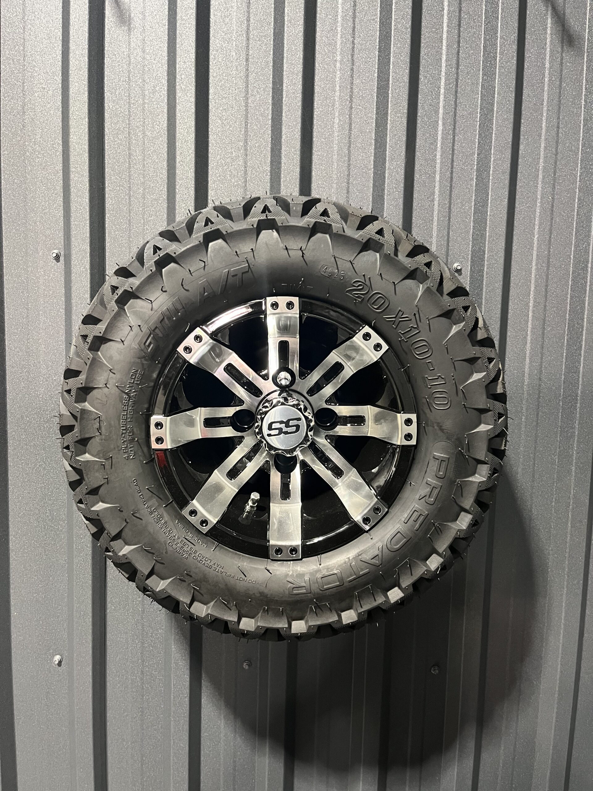 20x10x10 All Terrain Wheel and Tire Assembly