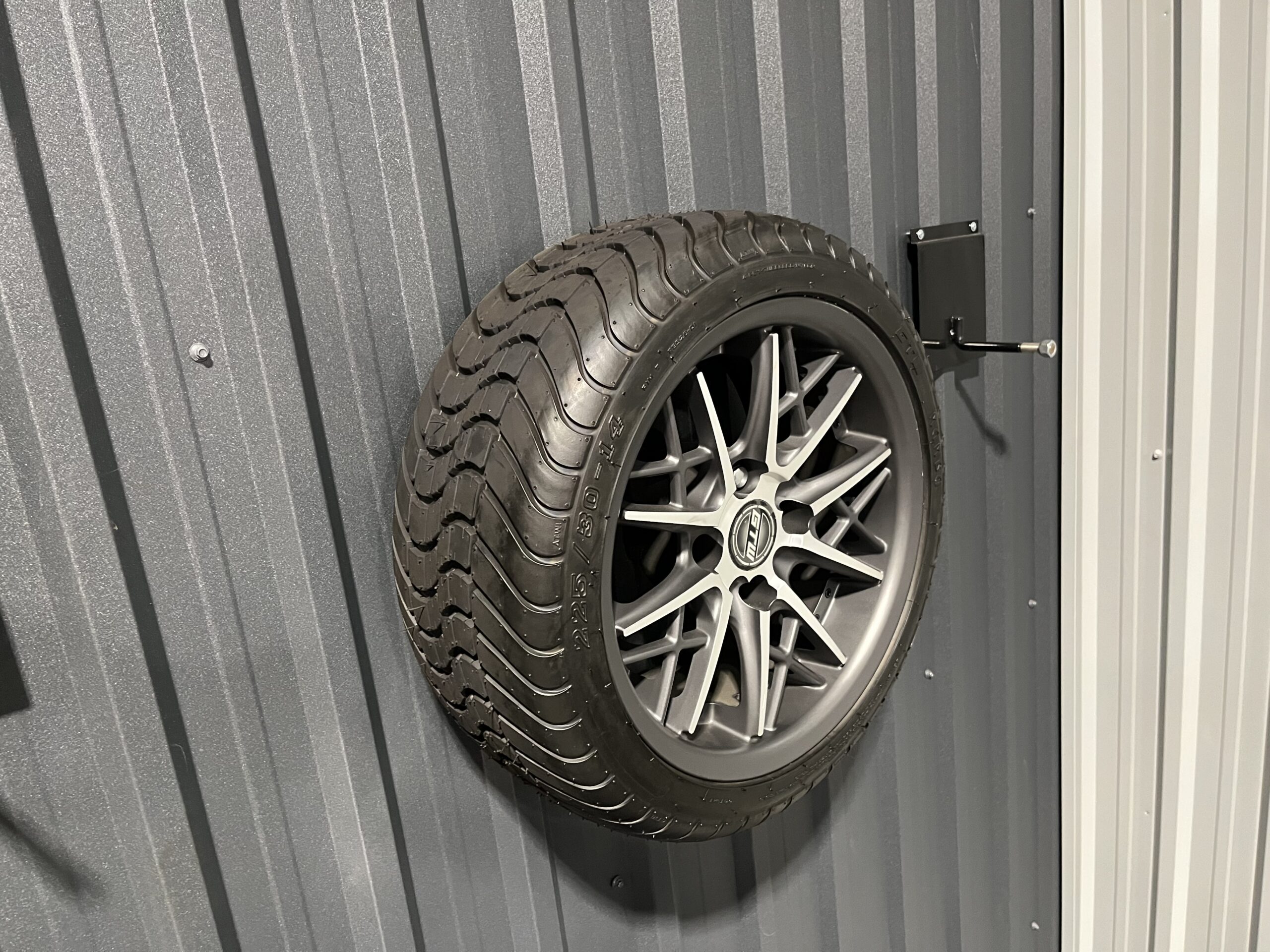 14" 225/30-14 Street Tire and Wheel Assembly
