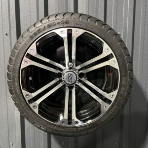 14" 225/30-14 Street Tire and Wheel Assembly