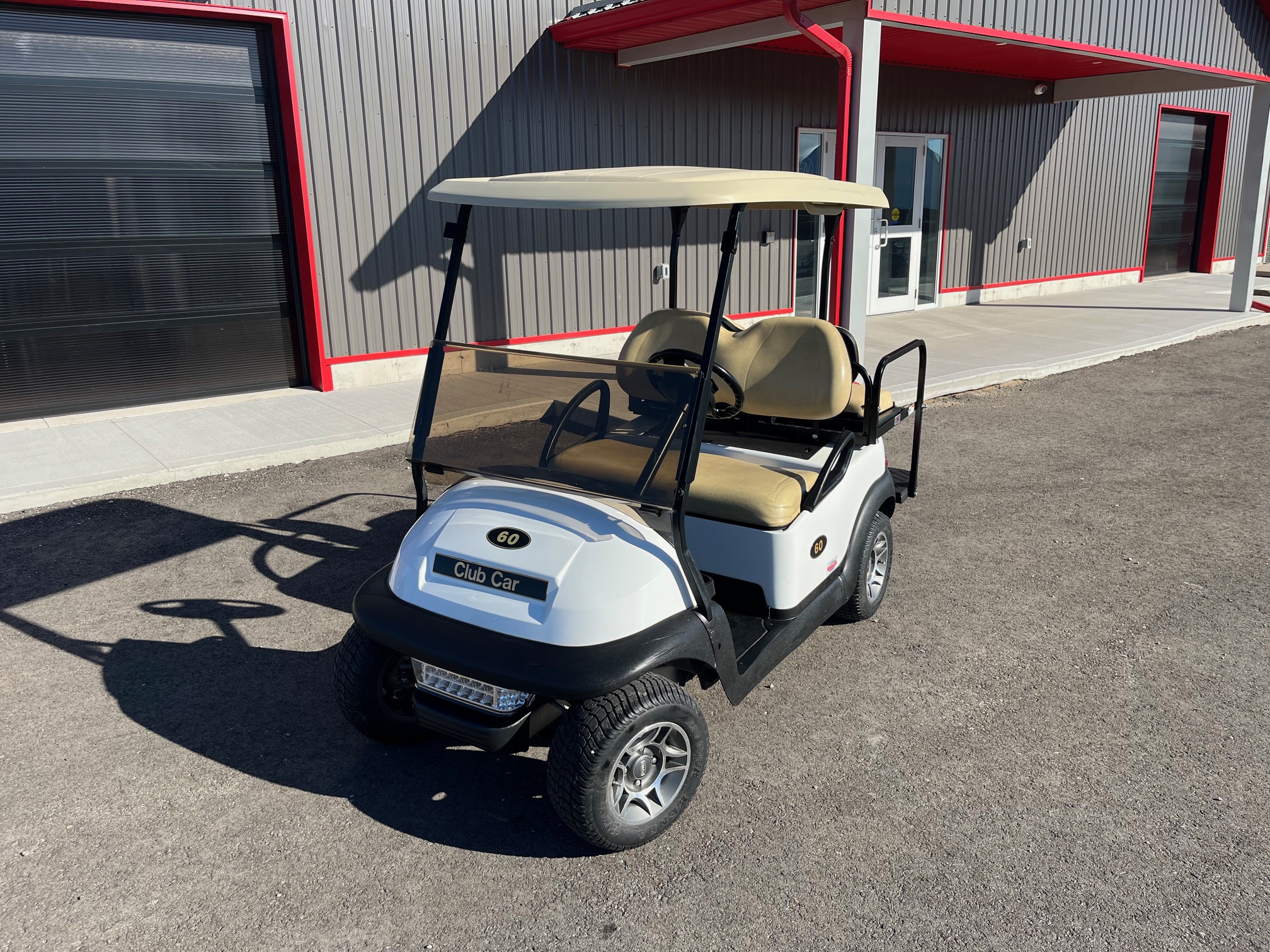 2017 Club Car Precedent Gas White SL1738-826643