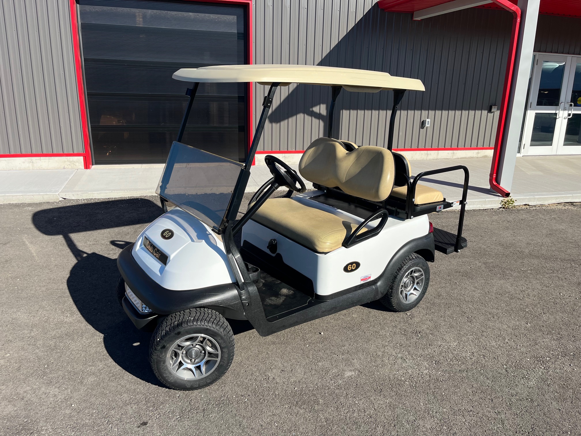 2017 Club Car Precedent Gas White SL1738-826643 - Image 3
