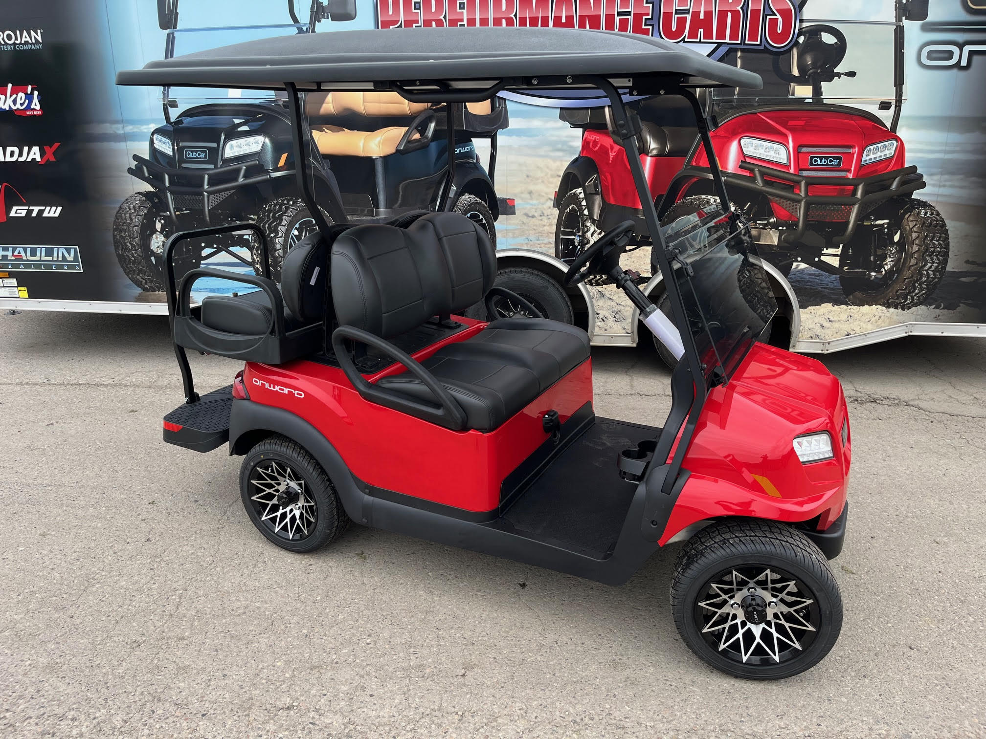 2025 Club Car Onward 48V Non Lifted Rally Red TM2501-621401