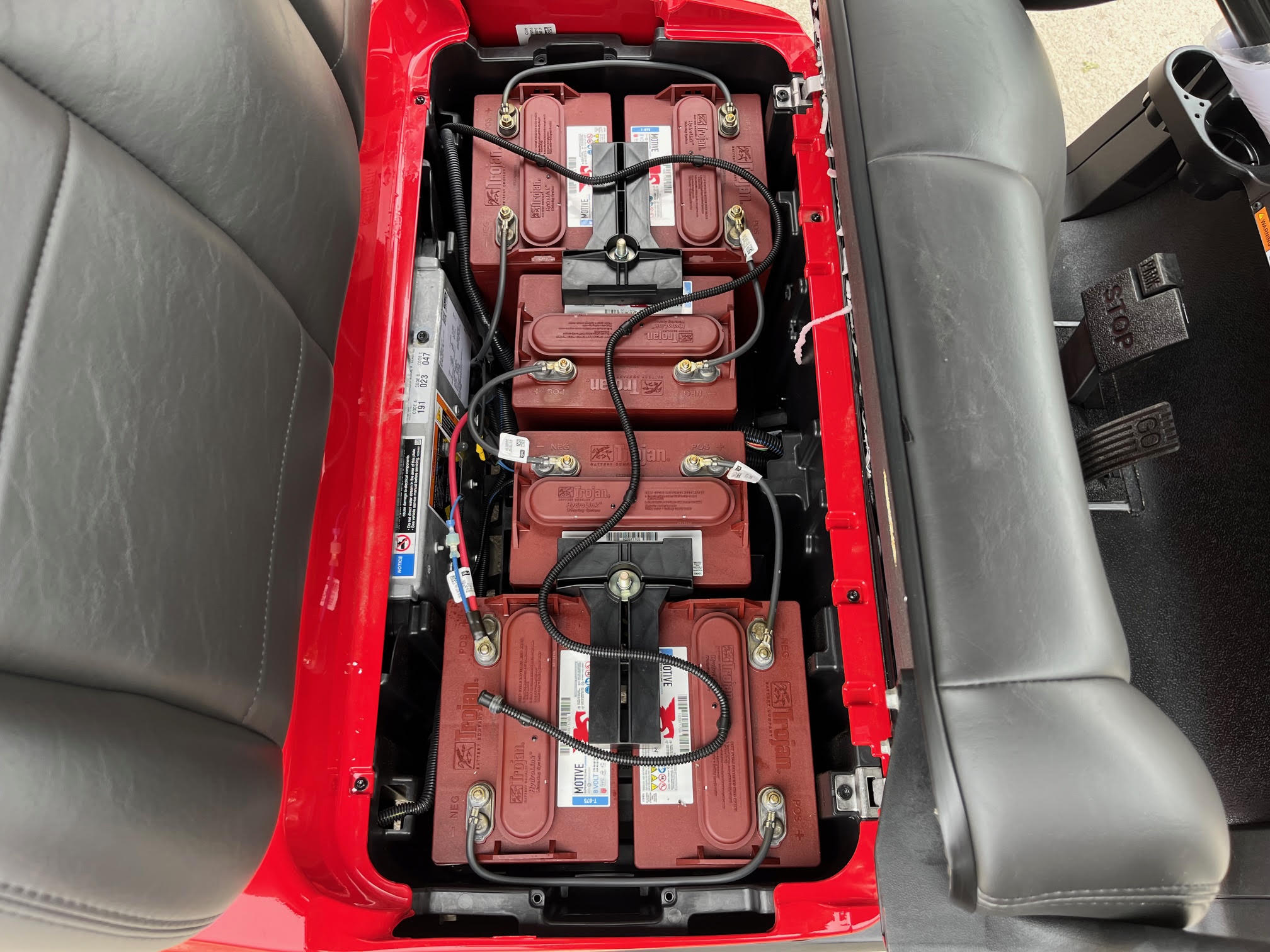 2025 Club Car Onward 48V Non Lifted Rally Red TM2501-621401 - Image 6