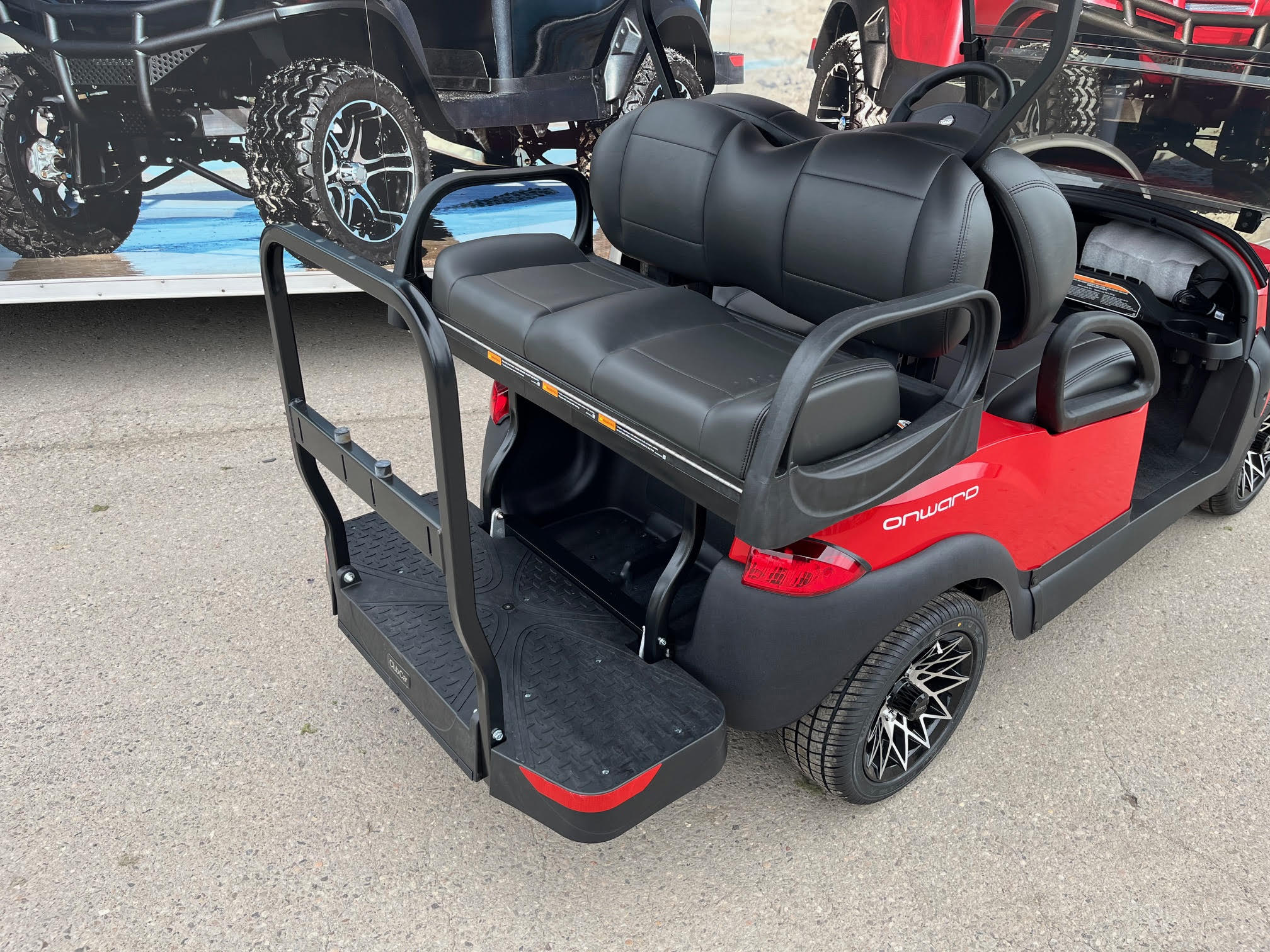 2025 Club Car Onward 48V Non Lifted Rally Red TM2501-621401 - Image 8