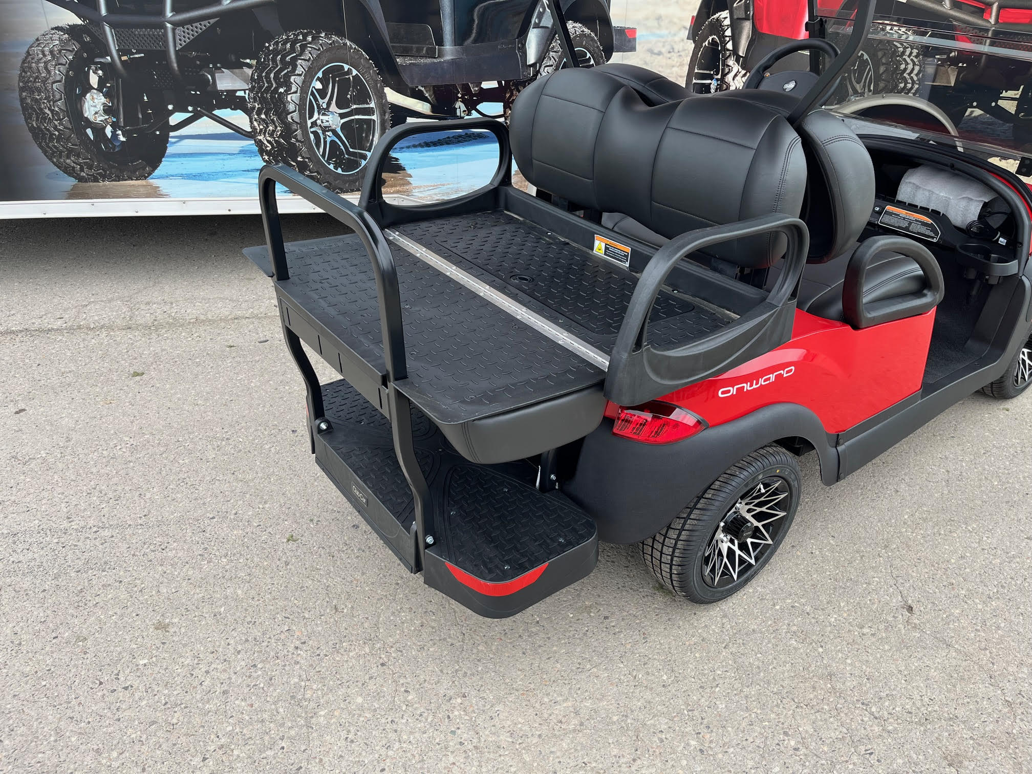 2025 Club Car Onward 48V Non Lifted Rally Red TM2501-621401 - Image 9