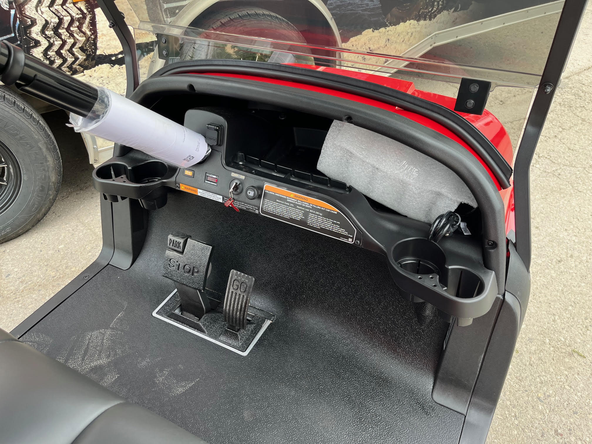 2025 Club Car Onward 48V Non Lifted Rally Red TM2501-621401 - Image 10