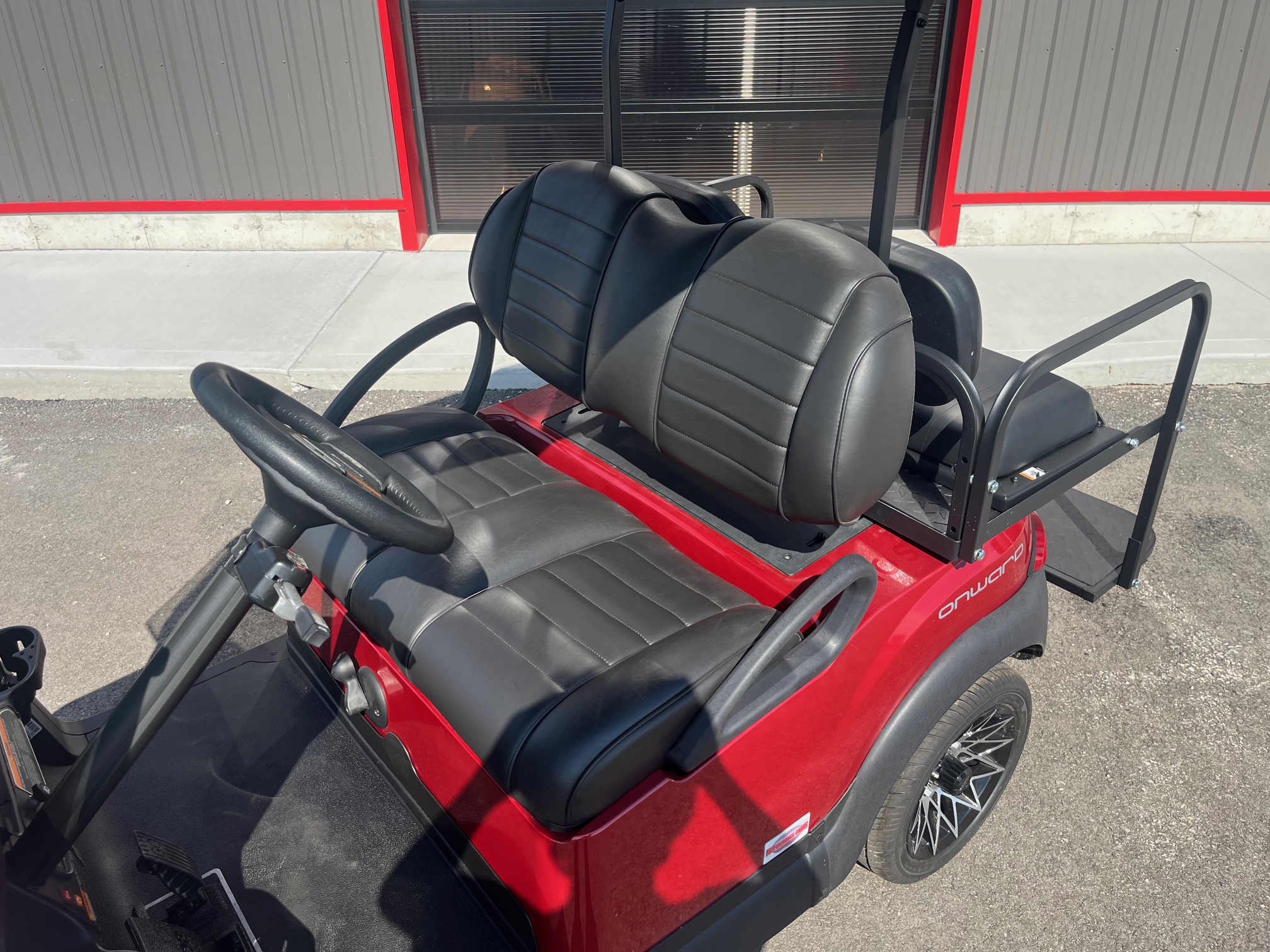 2023 Club Car Onward Gas EFI 429CC Red Non lifted BQ2346-480165 - Image 6