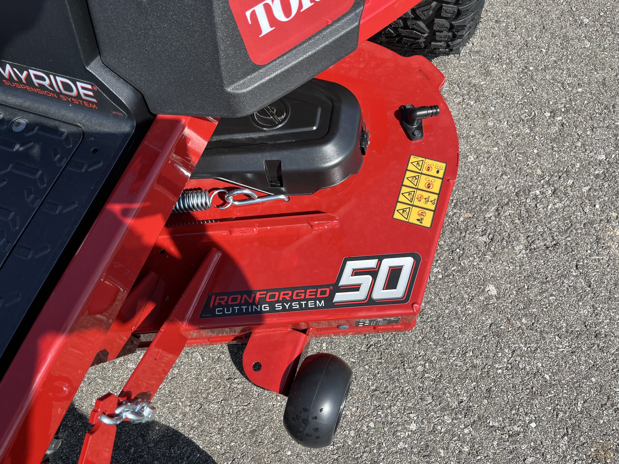 Toro 50 in. (127 cm) TimeCutter® Max MyRide® Zero Turn Mower 77502 - Image 4