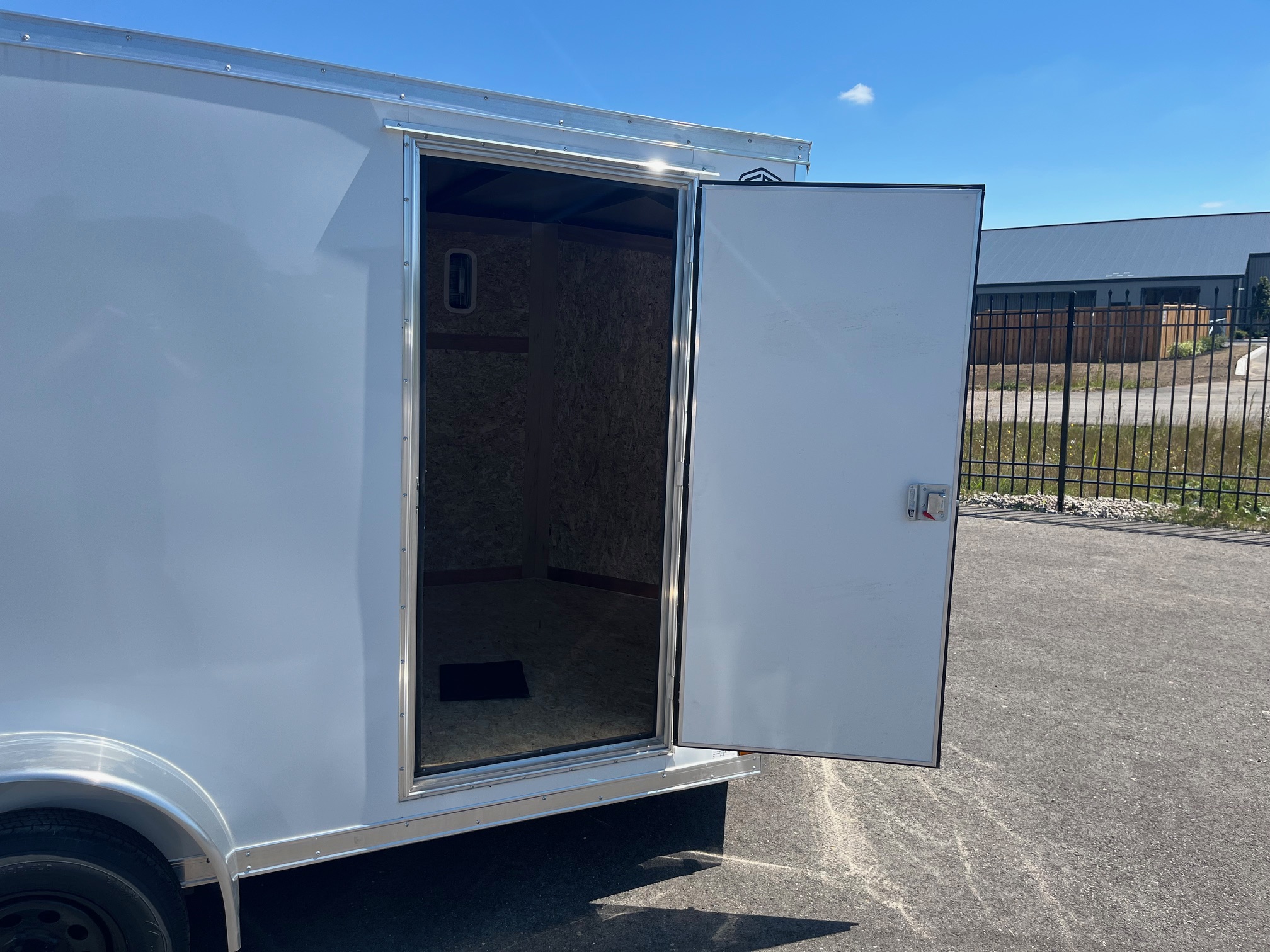 2026 Haulin 7x14 Enclosed Trailer with Ramp Door Package White 5NHUHA423TW095650 - Image 6