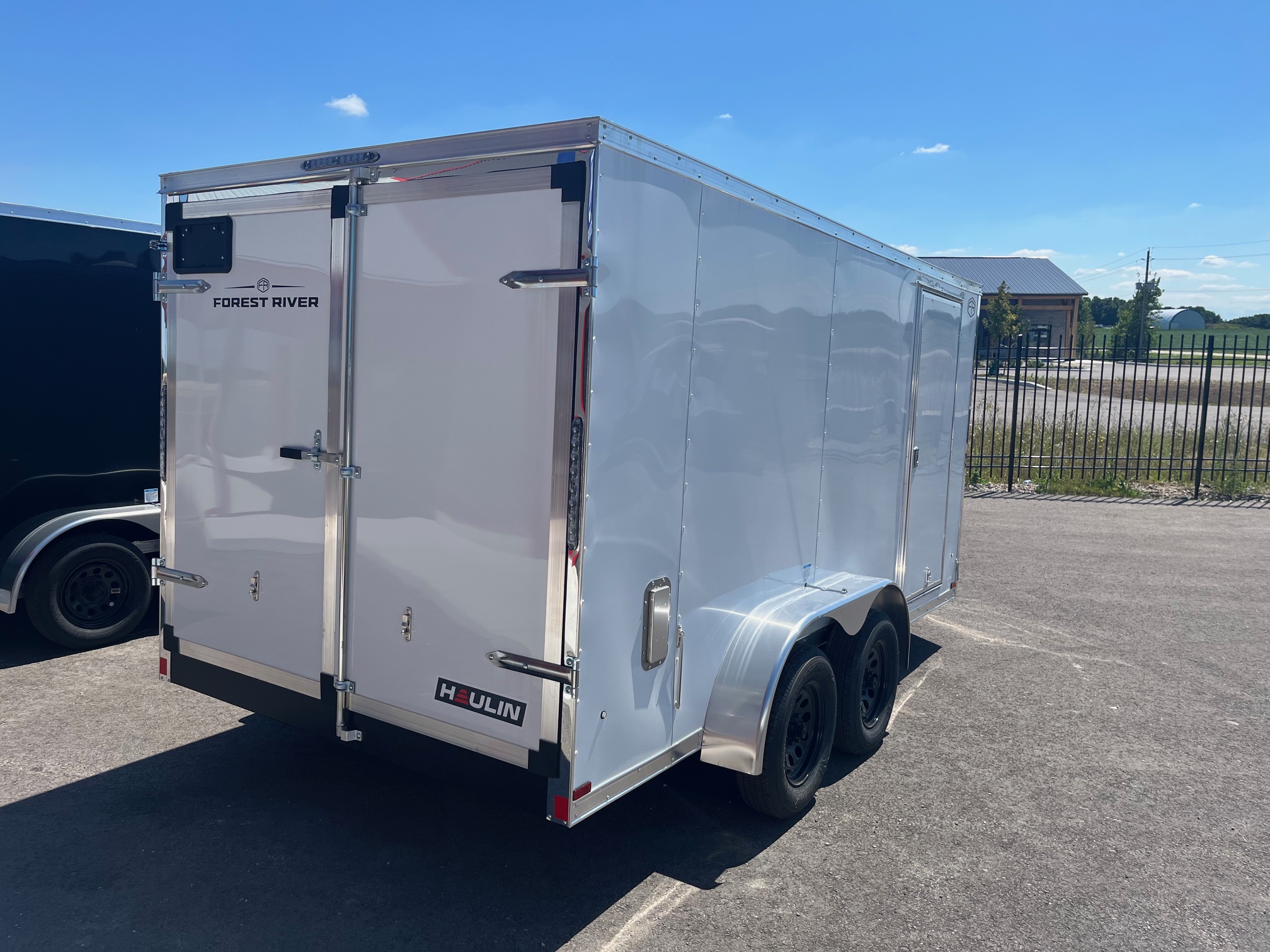 2026 Haulin 7x14 Enclosed Trailer with Ramp Door Package White 5NHUHA423TW095650 - Image 5