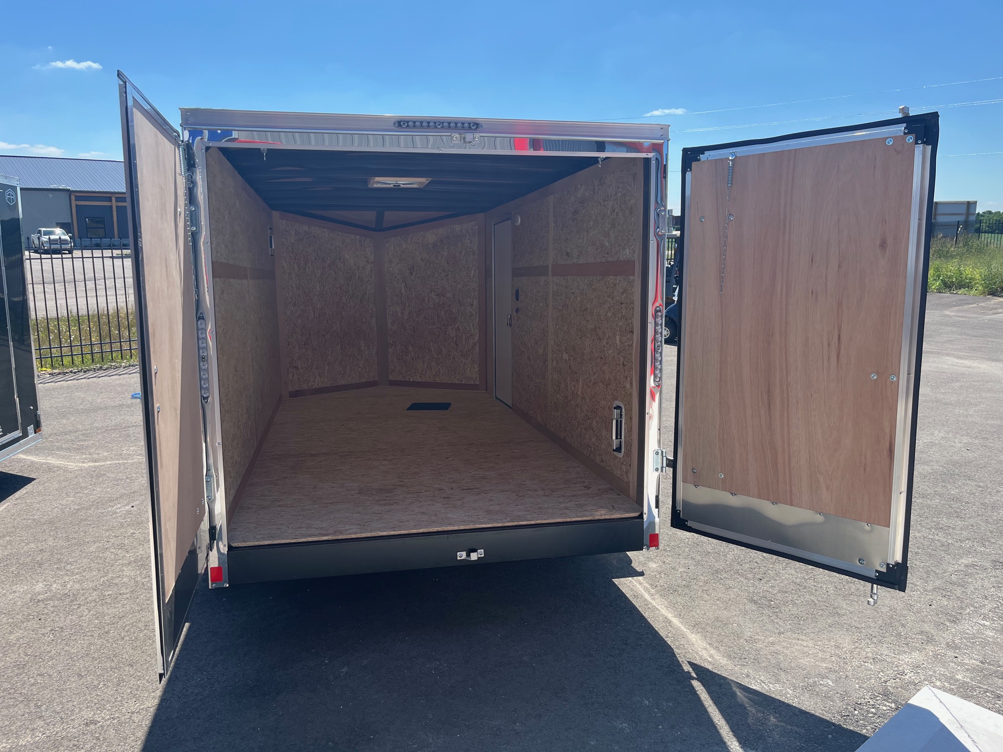 2026 Haulin 7x14 Enclosed Trailer with Ramp Door Package White 5NHUHA423TW095650 - Image 7