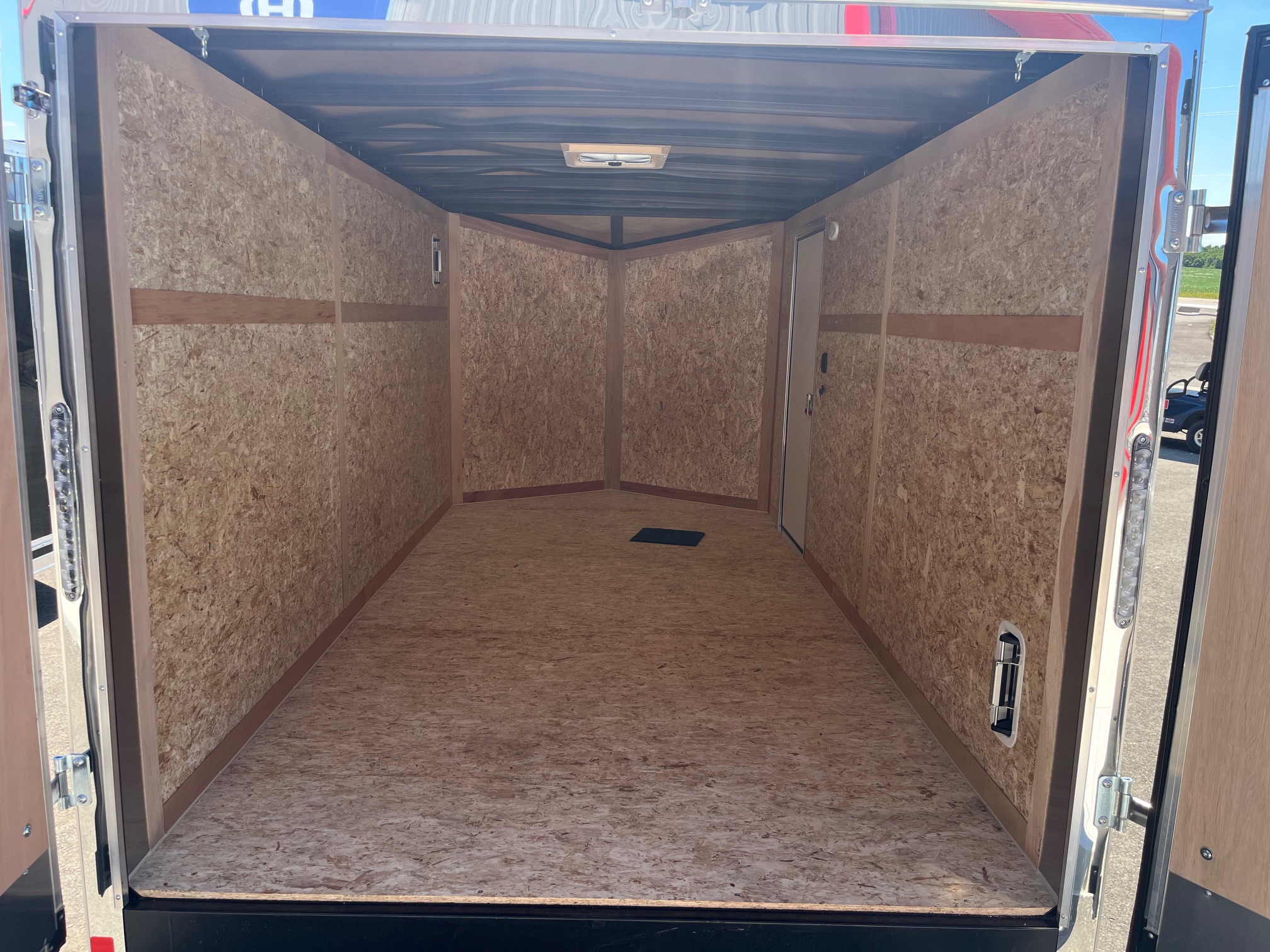 2026 Haulin 7x14 Enclosed Trailer with Ramp Door Package White 5NHUHA423TW095650 - Image 8