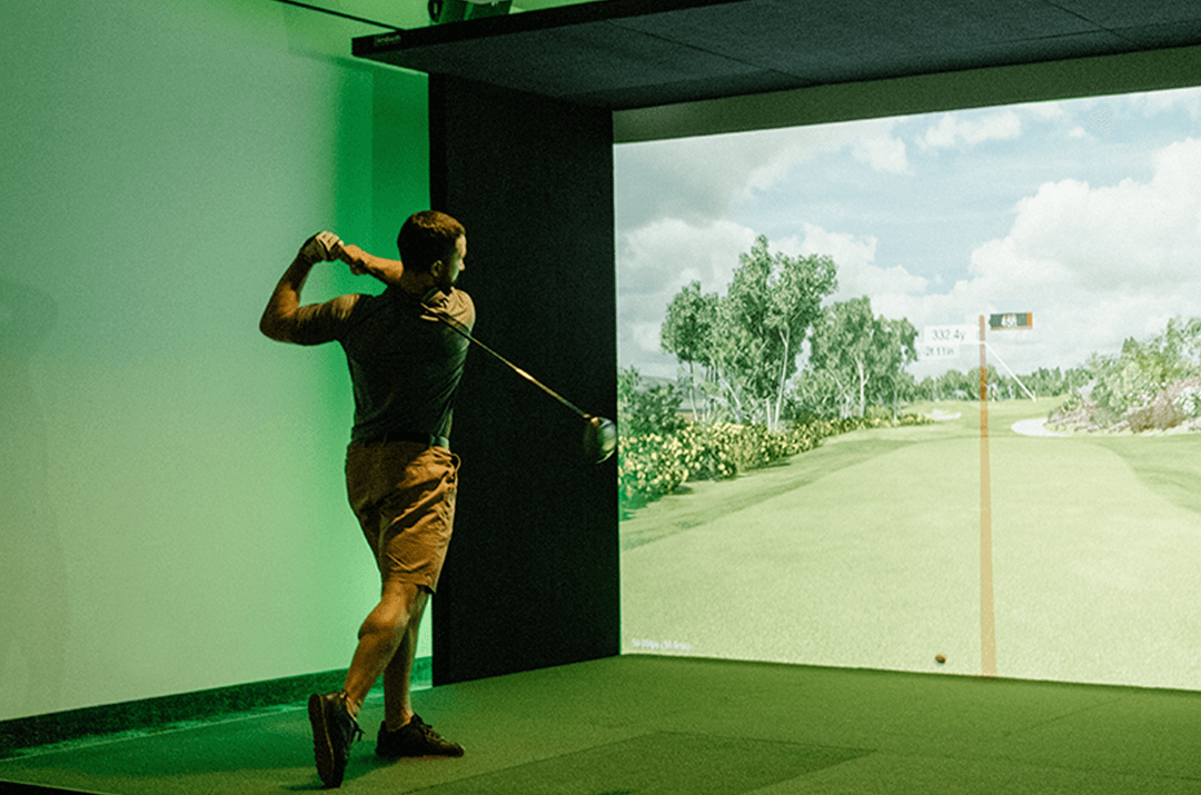 Simbooth 2 Golf Simulator Home Kit with IDRA II Launch monitor