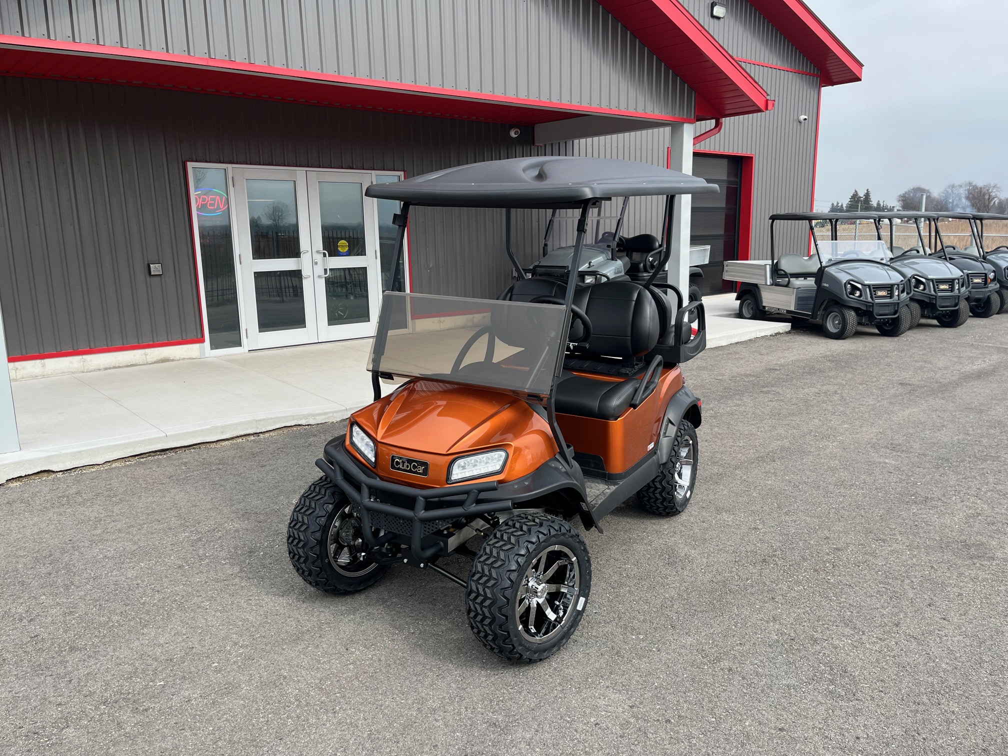 2026 Club Car Tempo CPO 48V 4 Passenger Lifted Golf Cart