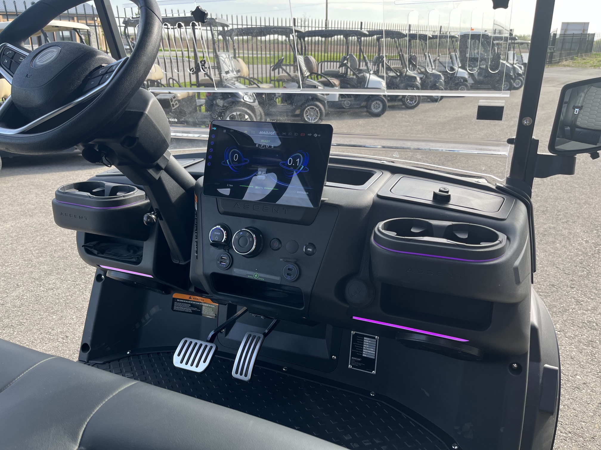2026 Madjax Ascent 4 Forward Lithium Ion Golf Cart