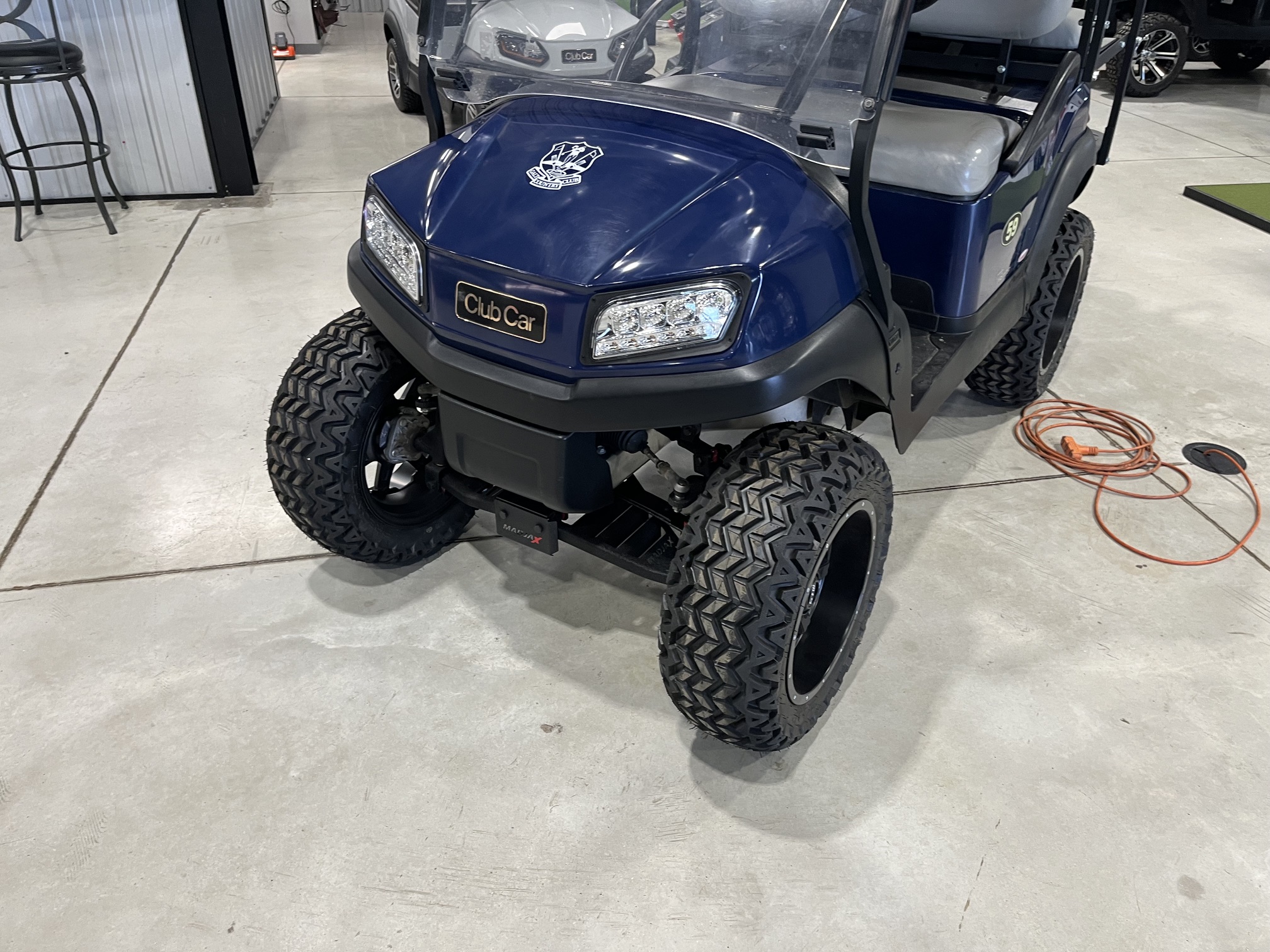 2018 Club Car Tempo Lifted 48V Electric 4 Passenger Golf Cart