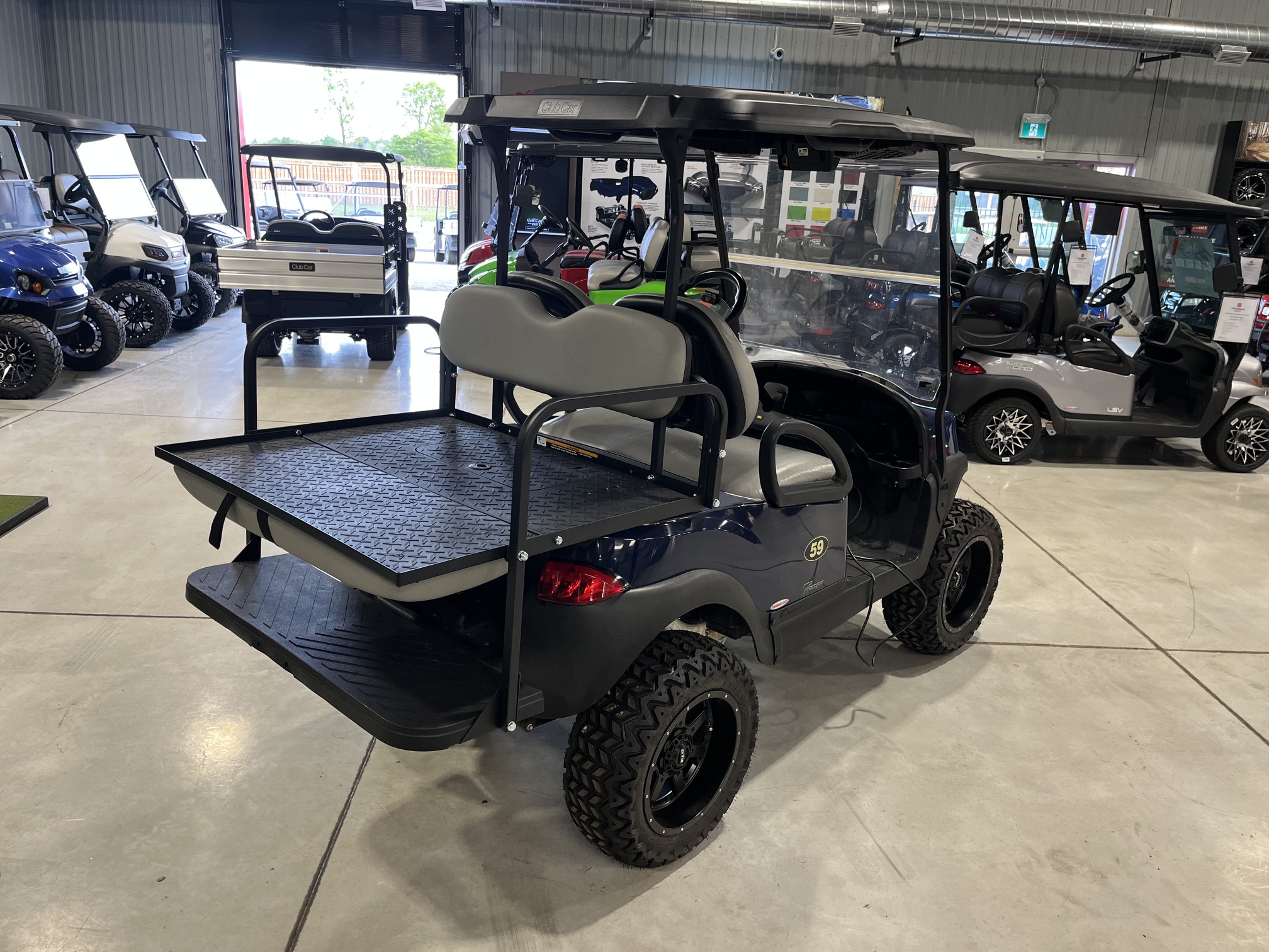 2018 Club Car Tempo Lifted 48V Electric 4 Passenger Golf Cart