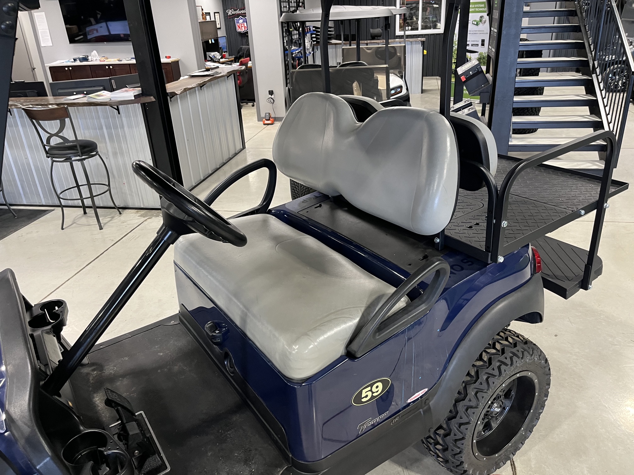 2018 Club Car Tempo Lifted 48V Electric 4 Passenger Golf Cart