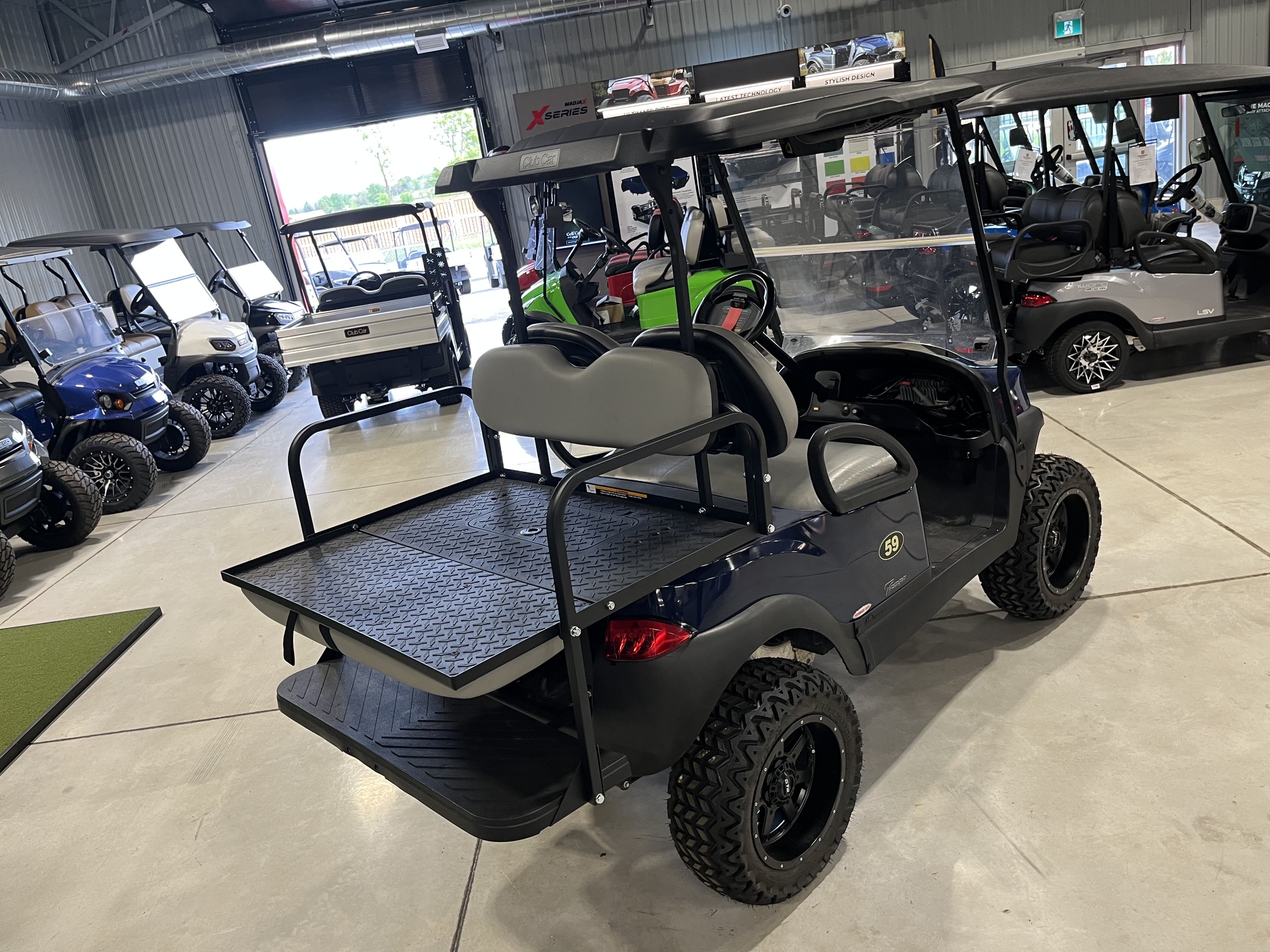 2018 Club Car Tempo Lifted 48V Electric 4 Passenger Golf Cart