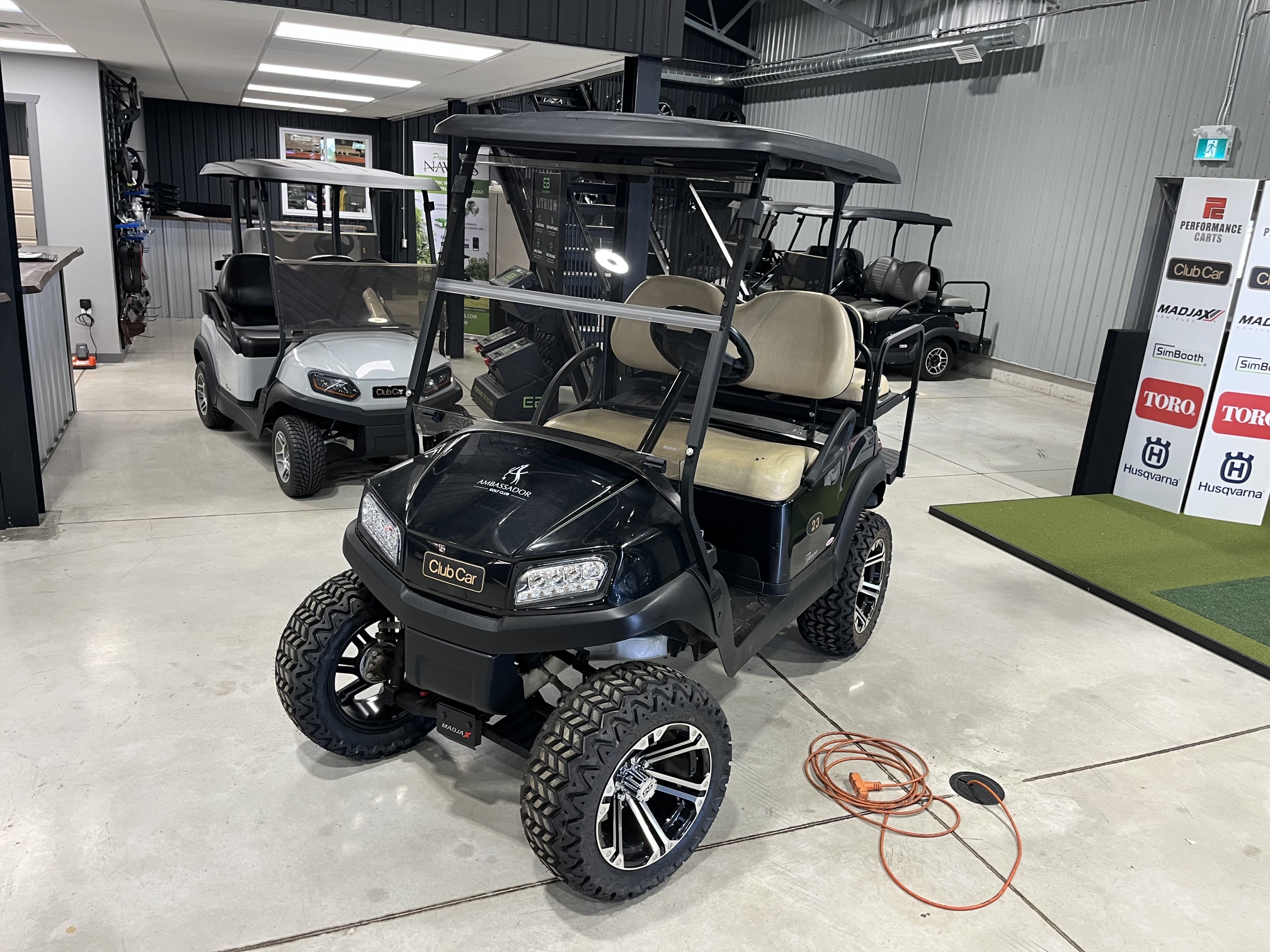 2020 Club Car Tempo 48V Lifted Electric 4 Passenger Golf Cart
