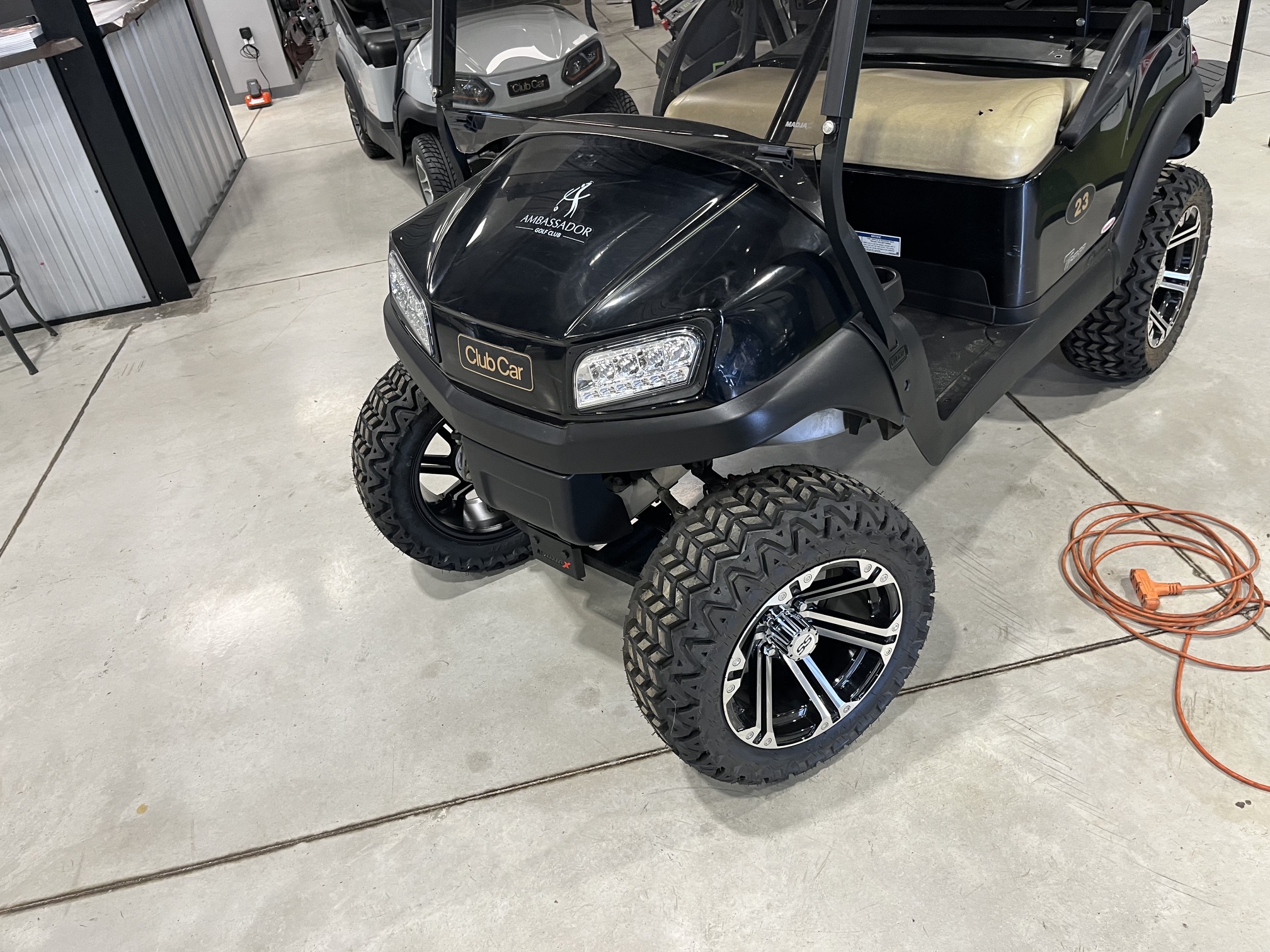 2020 Club Car Tempo 48V Lifted Electric 4 Passenger Golf Cart