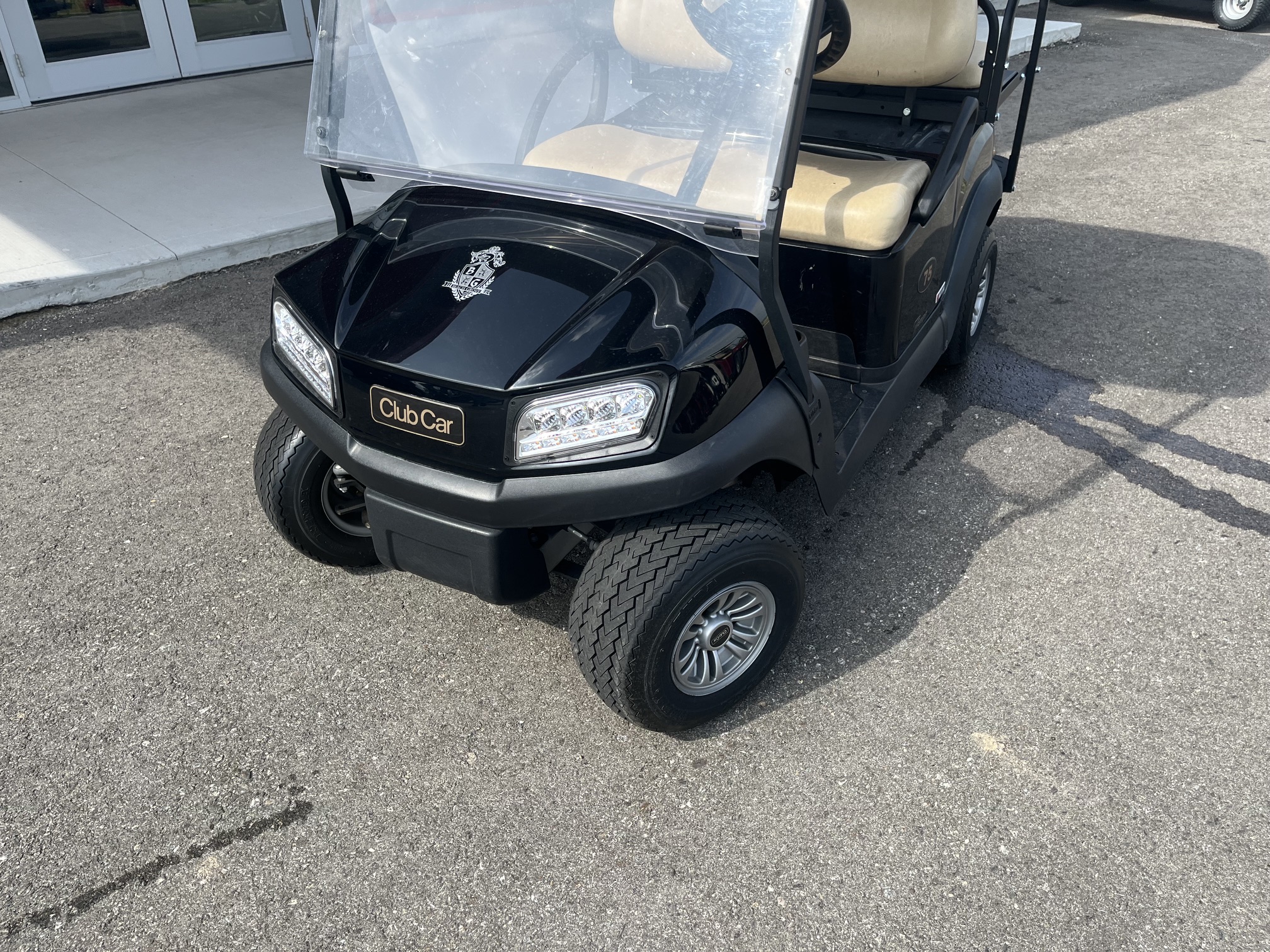 2021 Club Car Tempo 48V Electric 4 Passenger Black Golf Cart