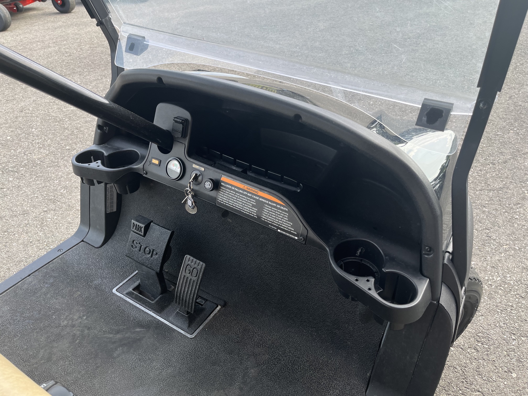 2021 Club Car Tempo 48V Electric 4 Passenger Black Golf Cart