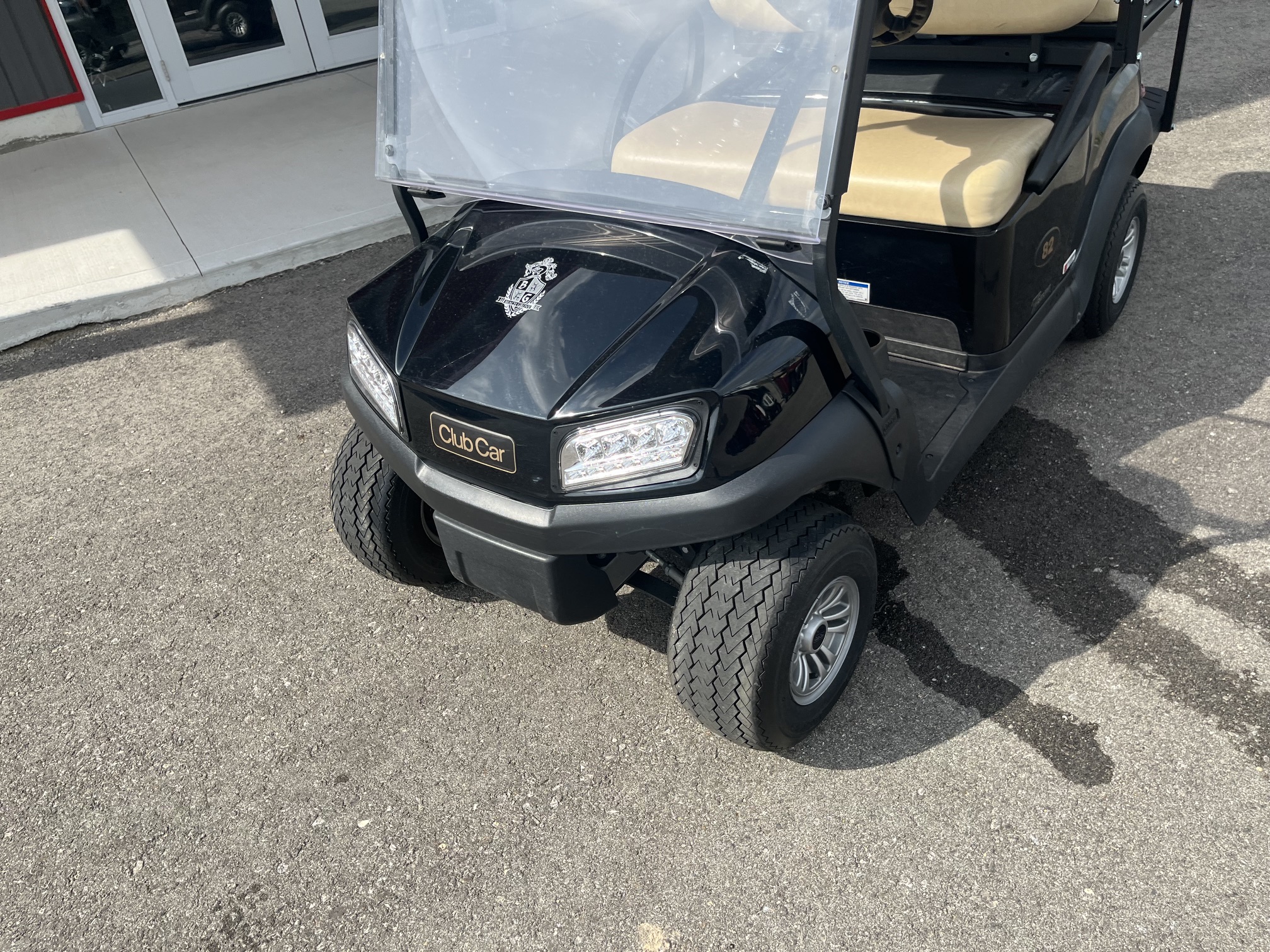 2021 Club Car Tempo 48V Electric 4 Passenger Black Golf Cart