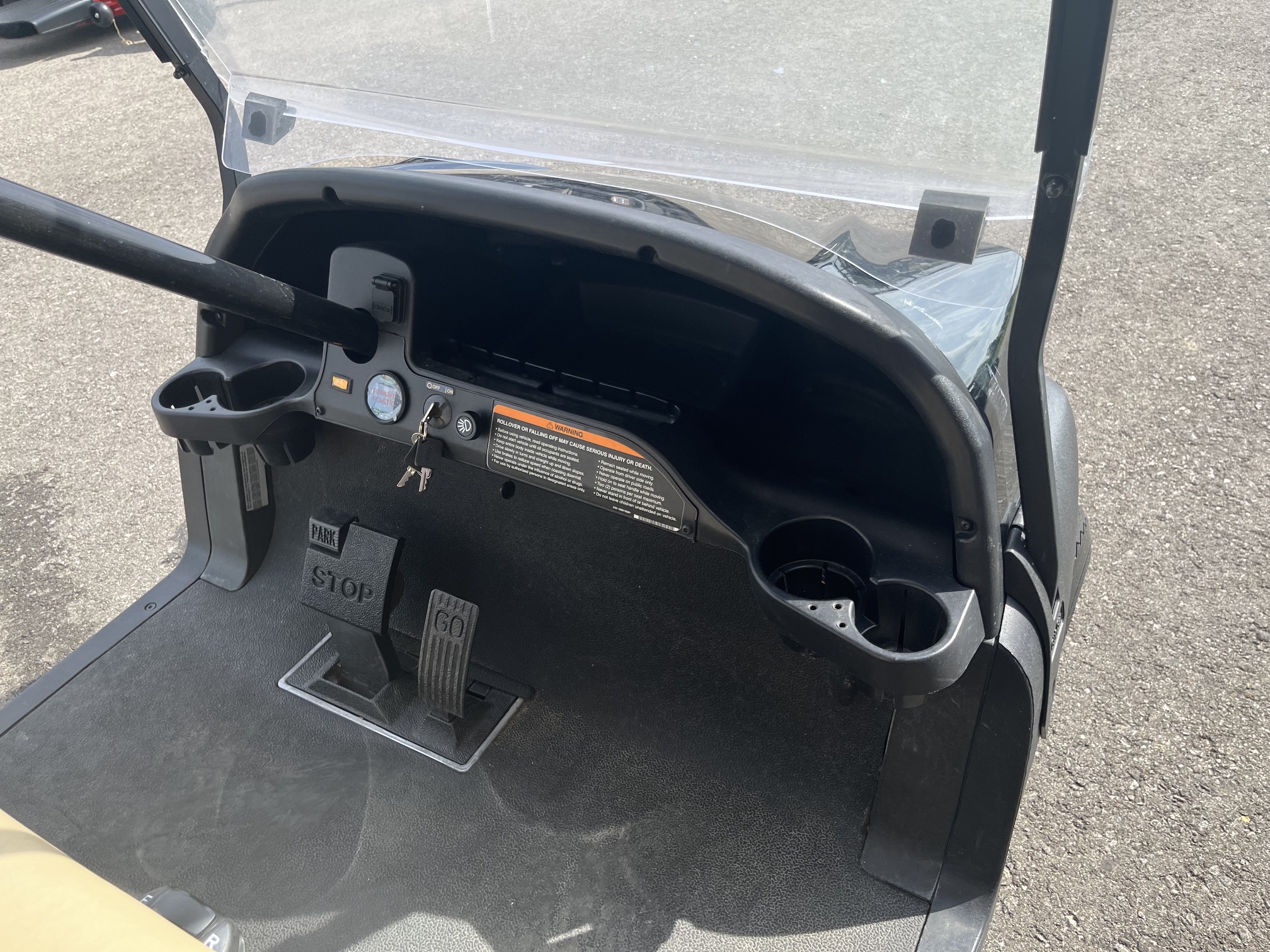 2021 Club Car Tempo 48V Electric 4 Passenger Black Golf Cart