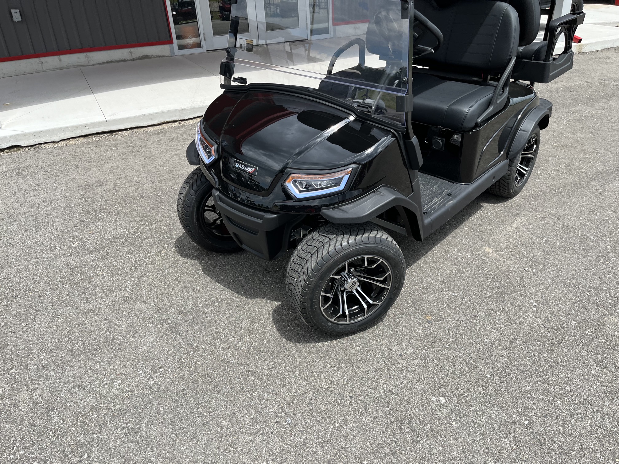 2026 Madjax E Series Lithium 4 Passenger Golf Cart Black