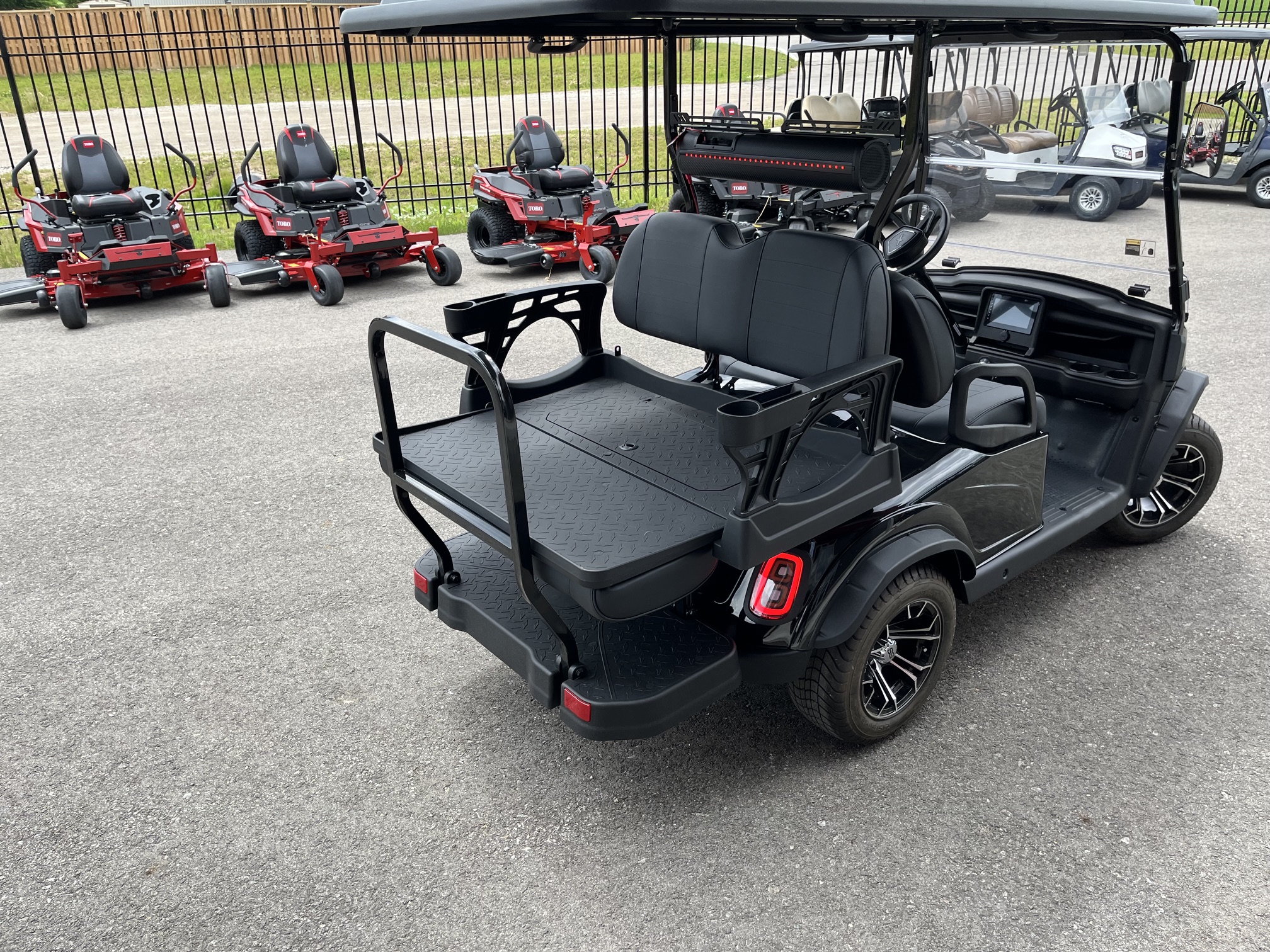 2026 Madjax E Series Lithium 4 Passenger Golf Cart Black
