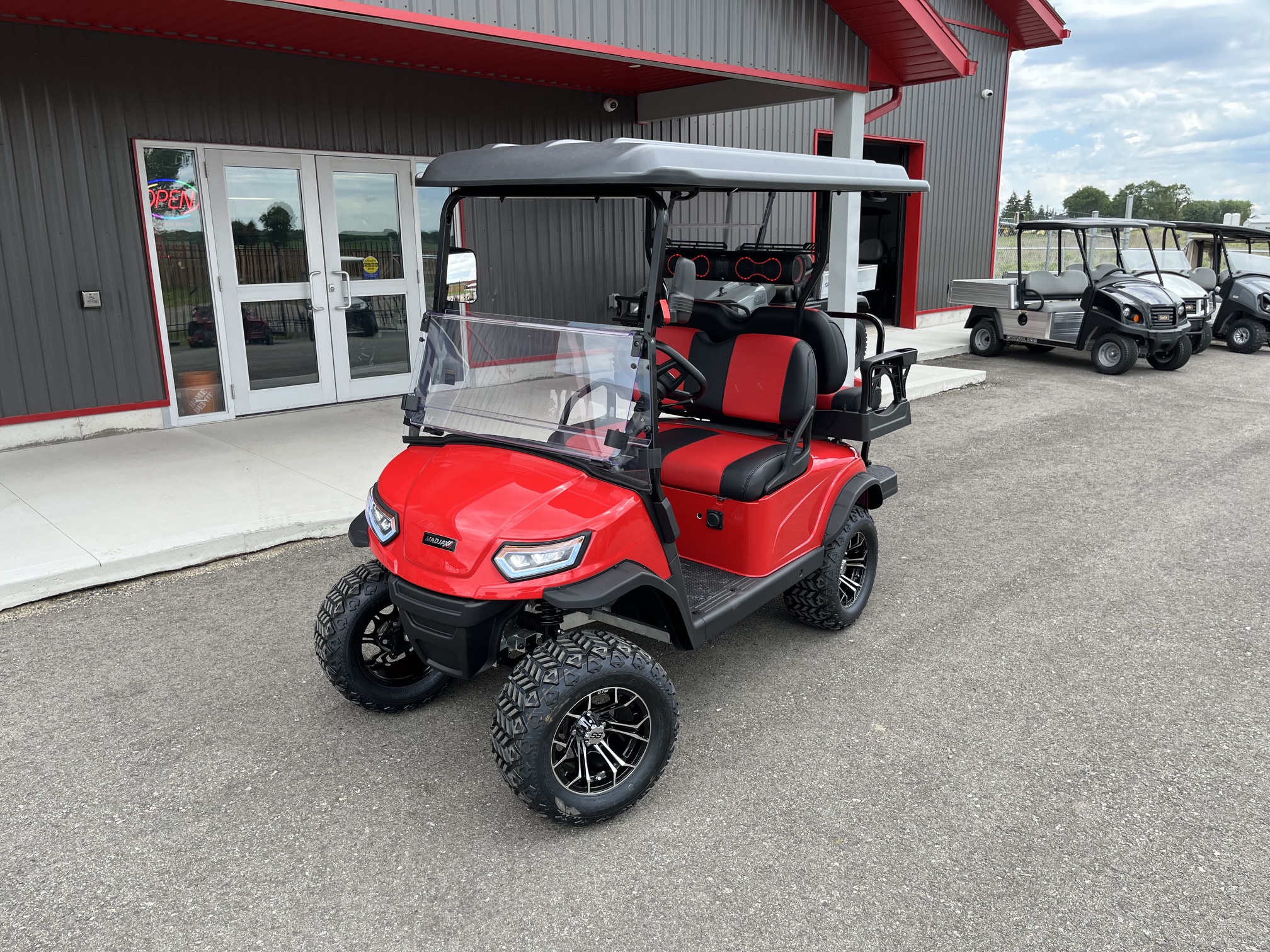 2026 Madjax E Series Lifted Lithium 4 Passenger Golf Cart