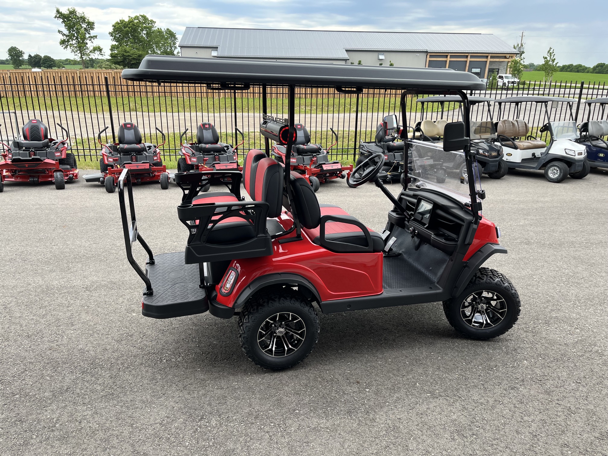 2026 Madjax E Series Lifted Lithium 4 Passenger Golf Cart