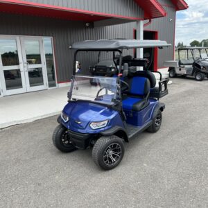 2026 Madjax E Series Lithium 4 Passenger Golf Cart Blue