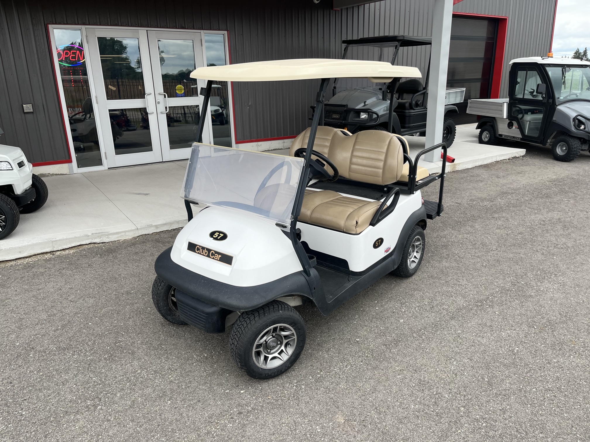 2017 Club Car Precedent Gas EFI 4 Passenger Golf Cart