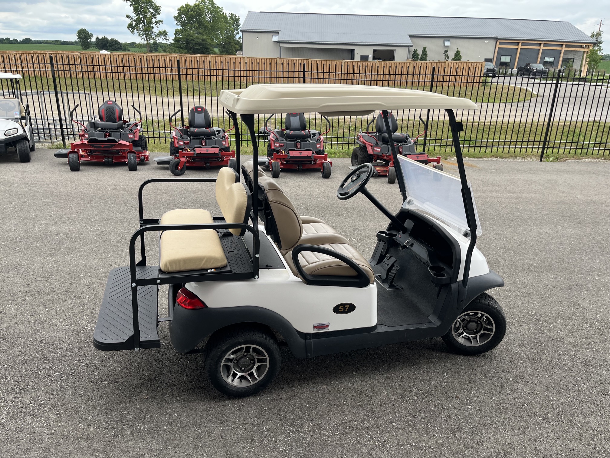 2017 Club Car Precedent Gas EFI 4 Passenger Golf Cart