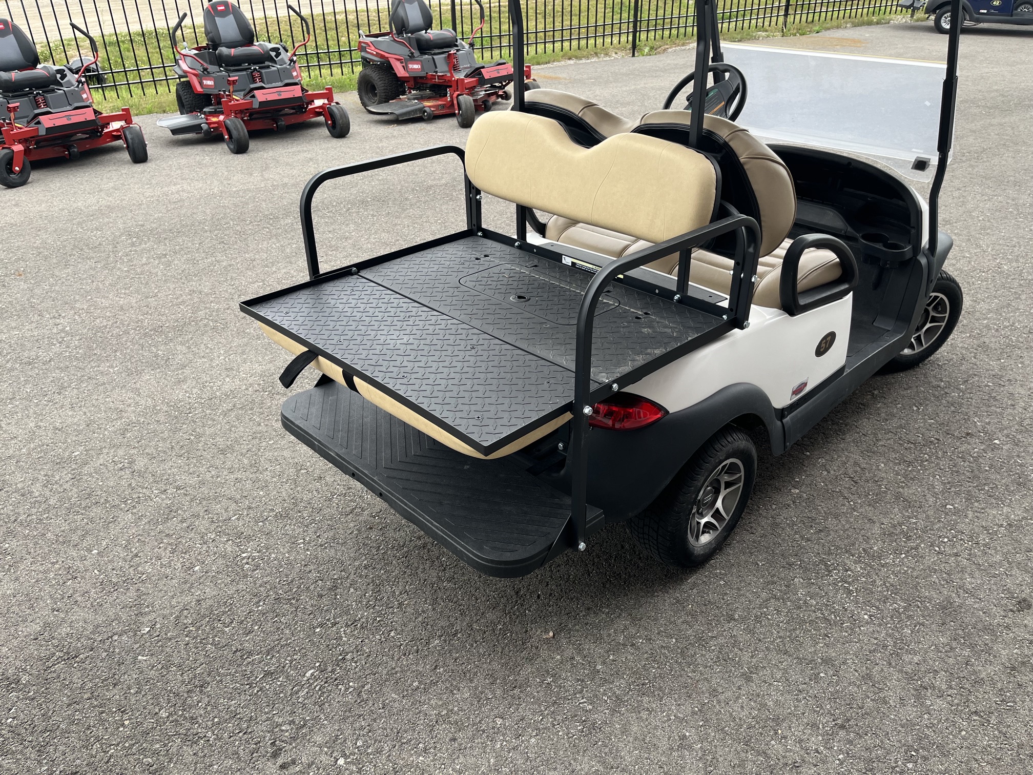 2017 Club Car Precedent Gas EFI 4 Passenger Golf Cart