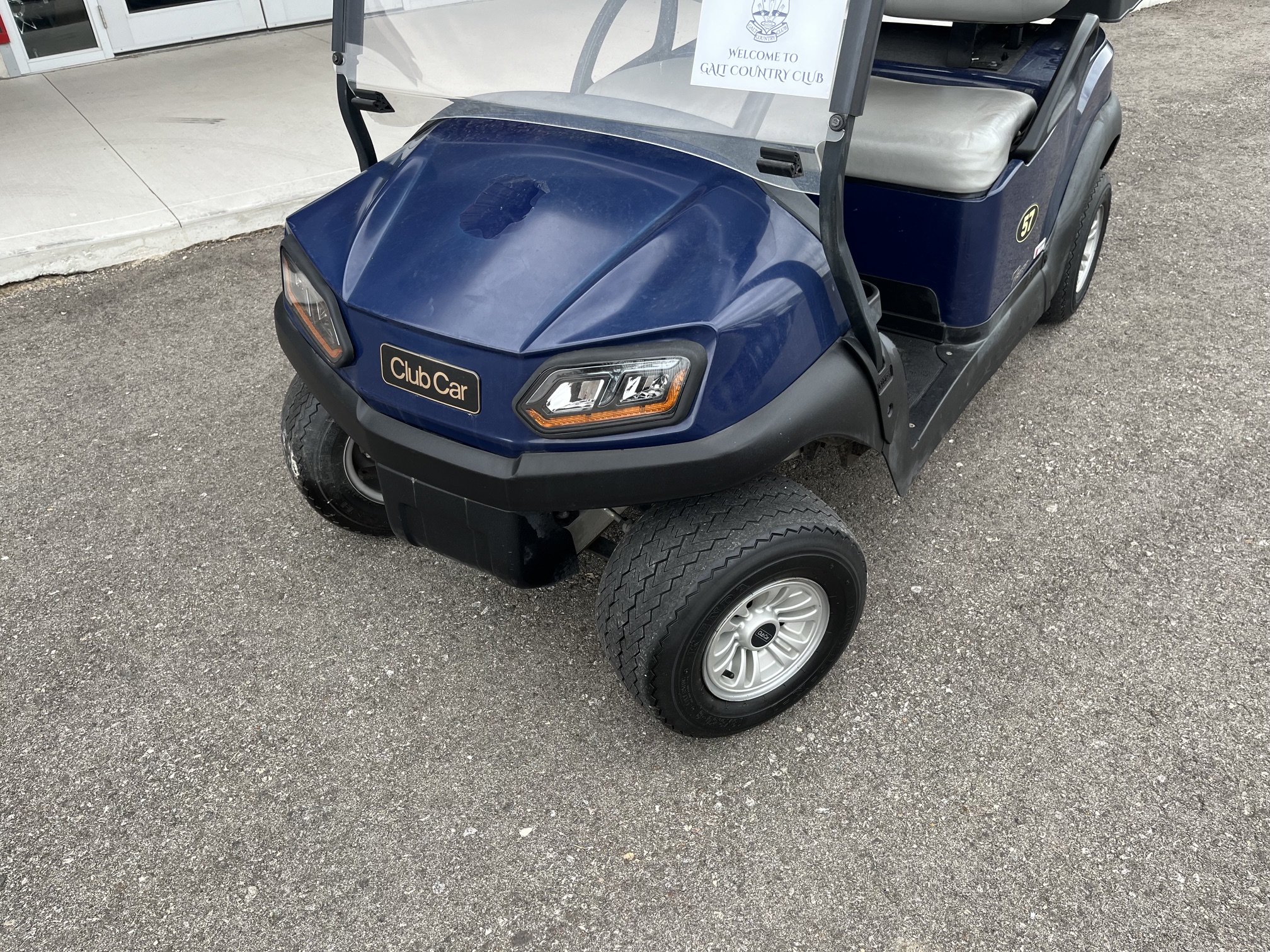 2018 Club Car Tempo Lithium Utility 2 Passenger Golf Cart