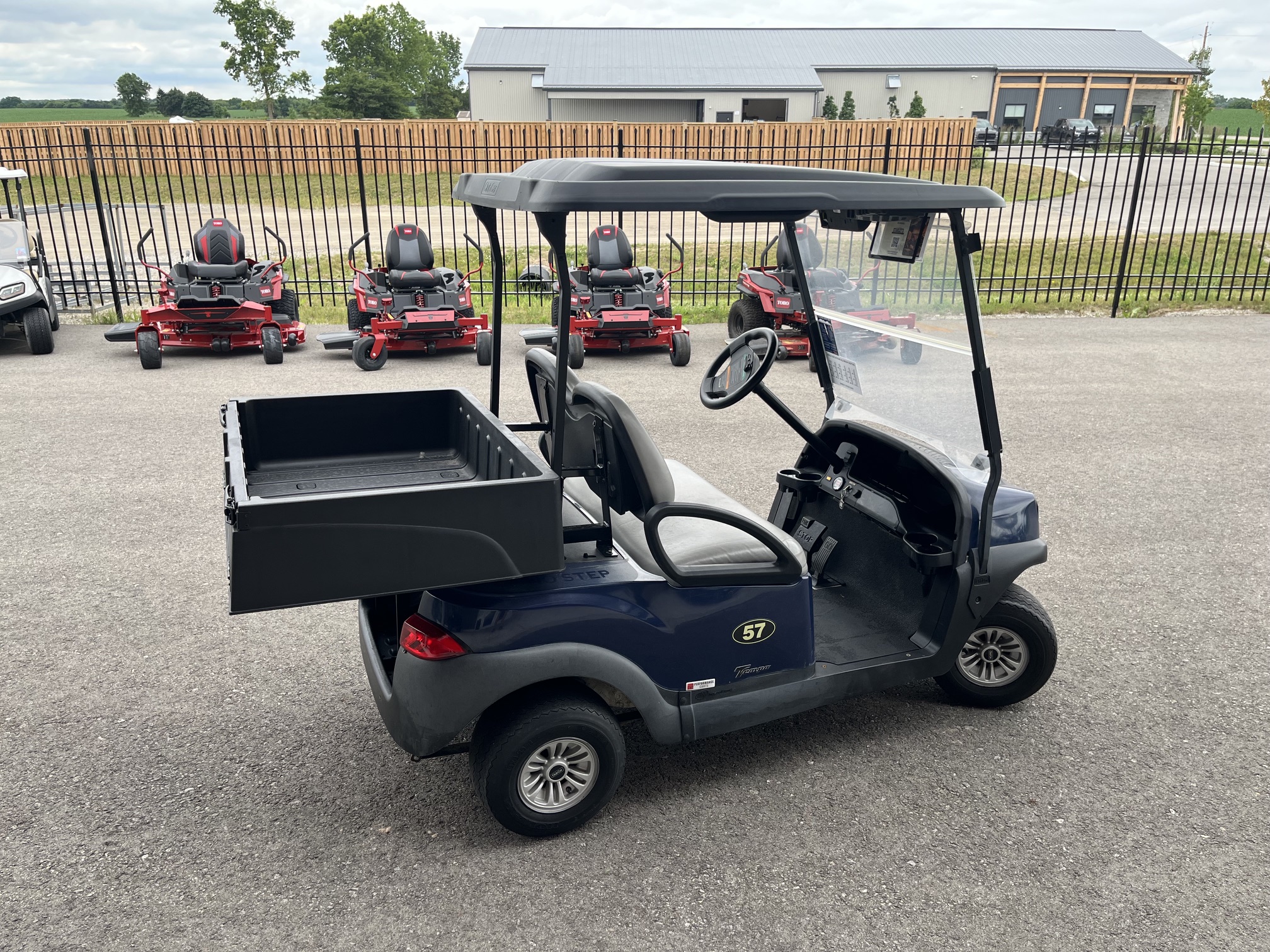 2018 Club Car Tempo Lithium Utility 2 Passenger Golf Cart