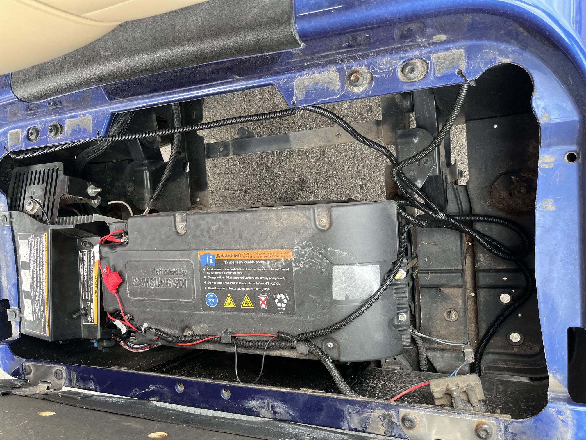 2018 EZGO RXV Lithium 4 Passenger Golf Cart