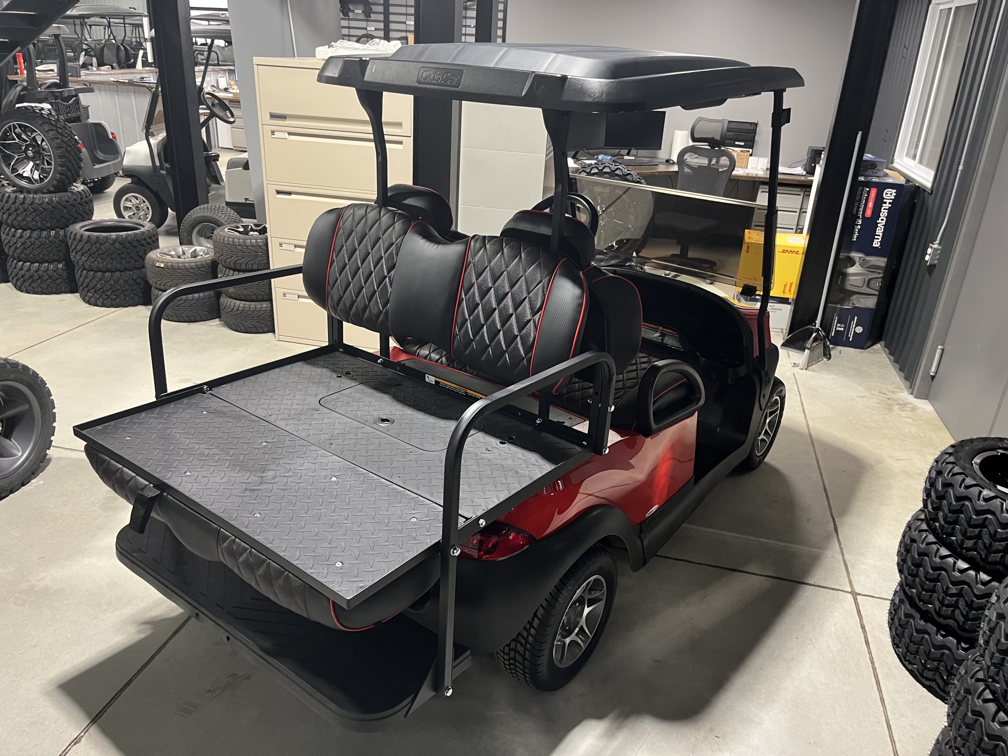 2018 Club Car Tempo 48V Electric 4 Passenger Golf Cart