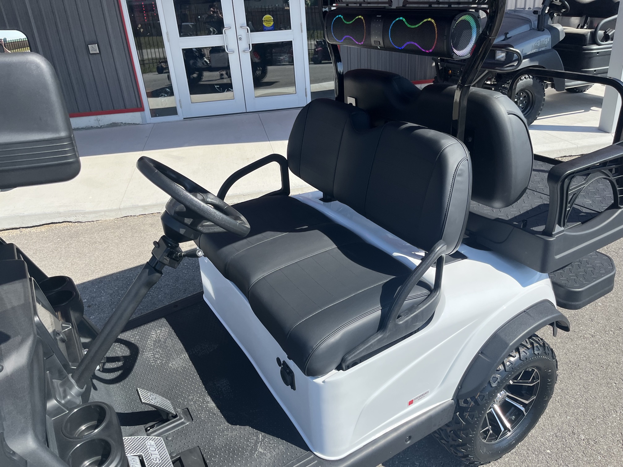 2026 Madjax E Series Aspen White Lithium 4 Passenger Golf Cart