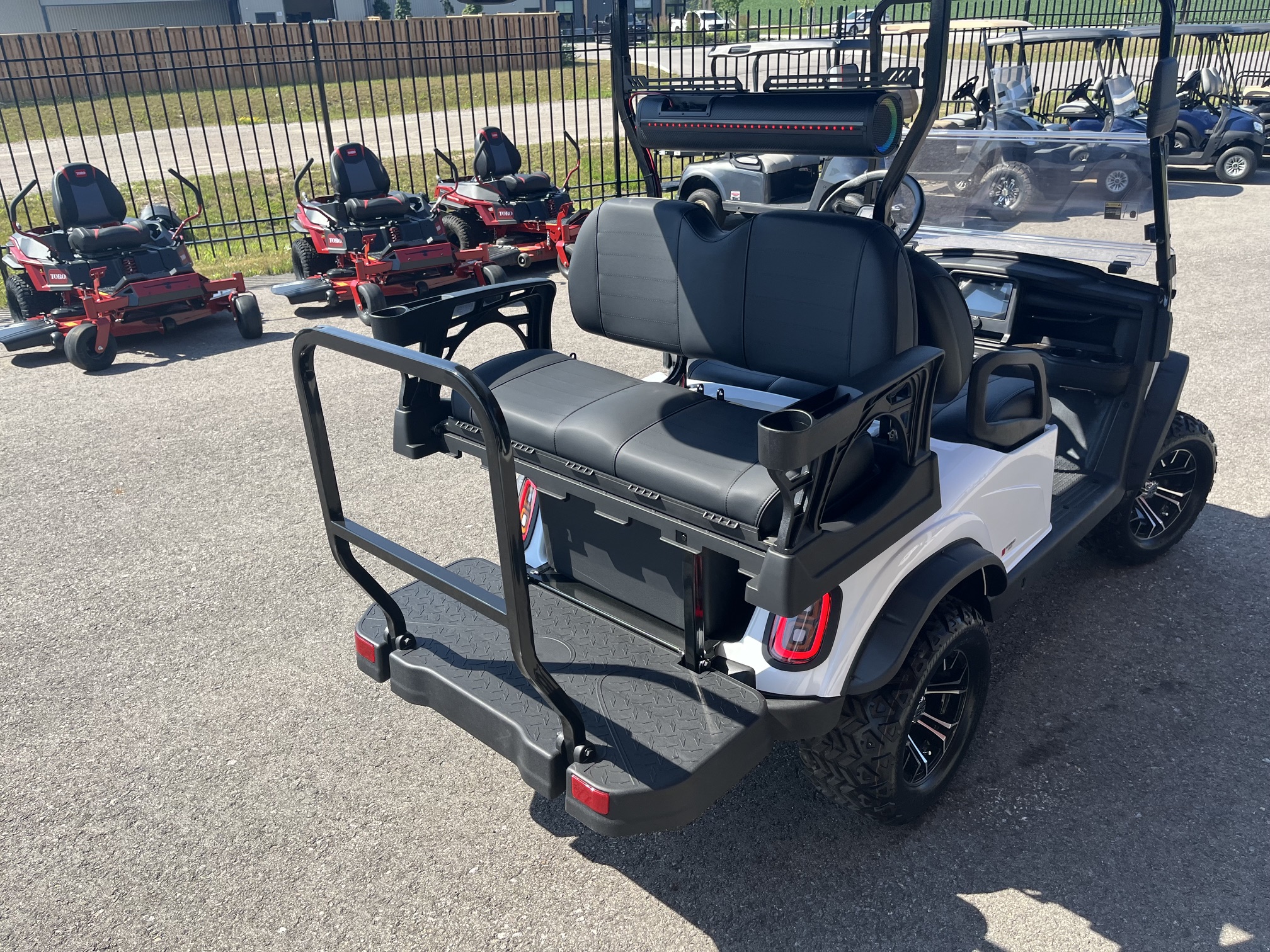 2026 Madjax E Series Aspen White Lithium 4 Passenger Golf Cart