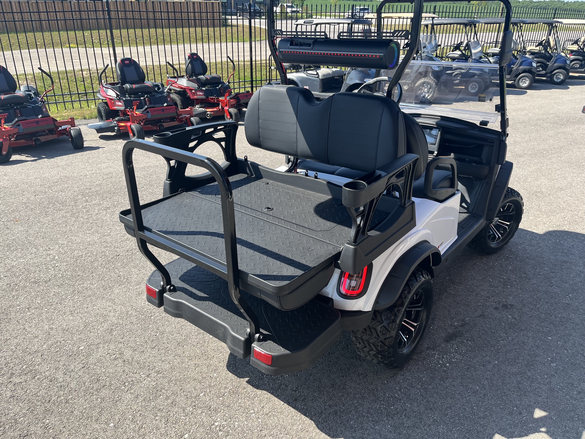 2026 Madjax E Series Aspen White Lithium 4 Passenger Golf Cart