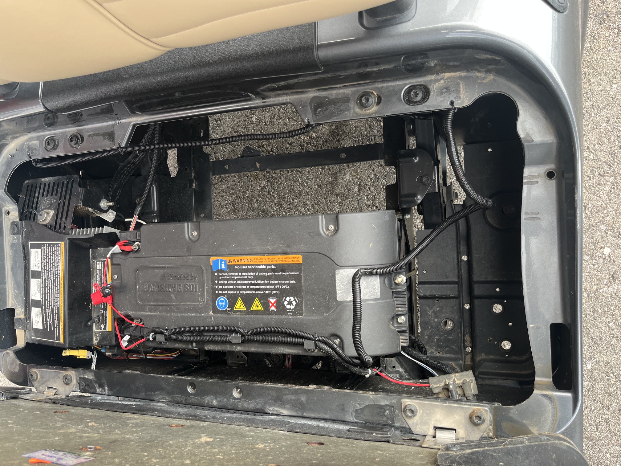 2018 EZGO RXV Lithium 4 Passenger Golf Cart