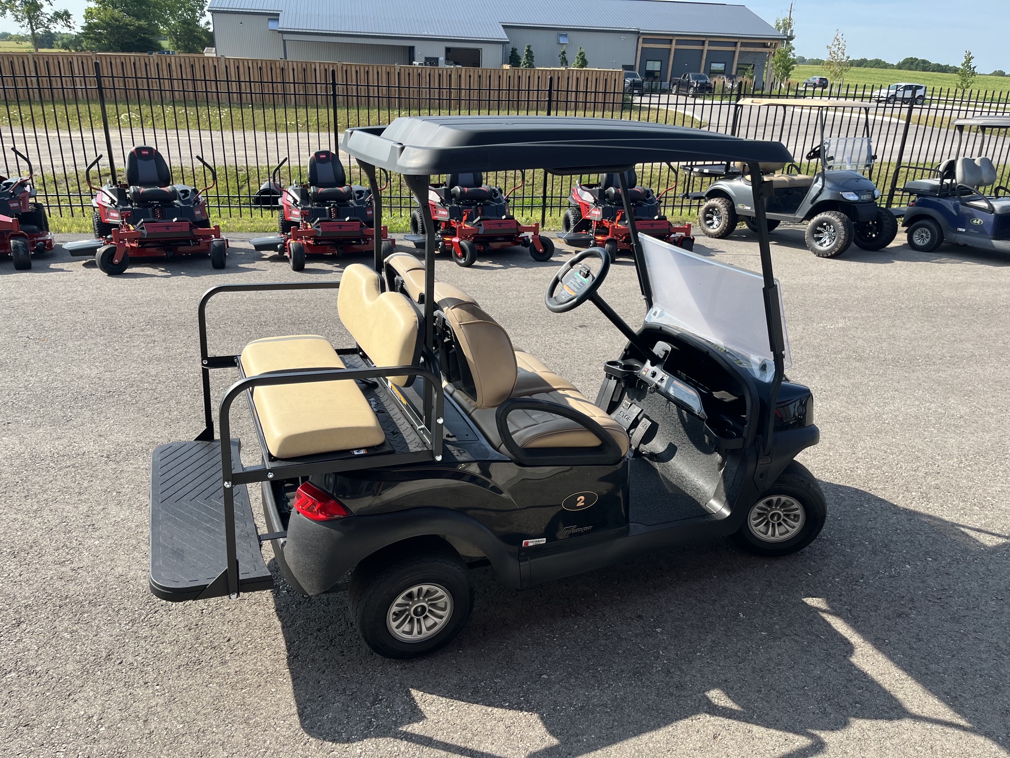 2021 Club Car Tempo Gas EFI 4 Passenger Golf Cart