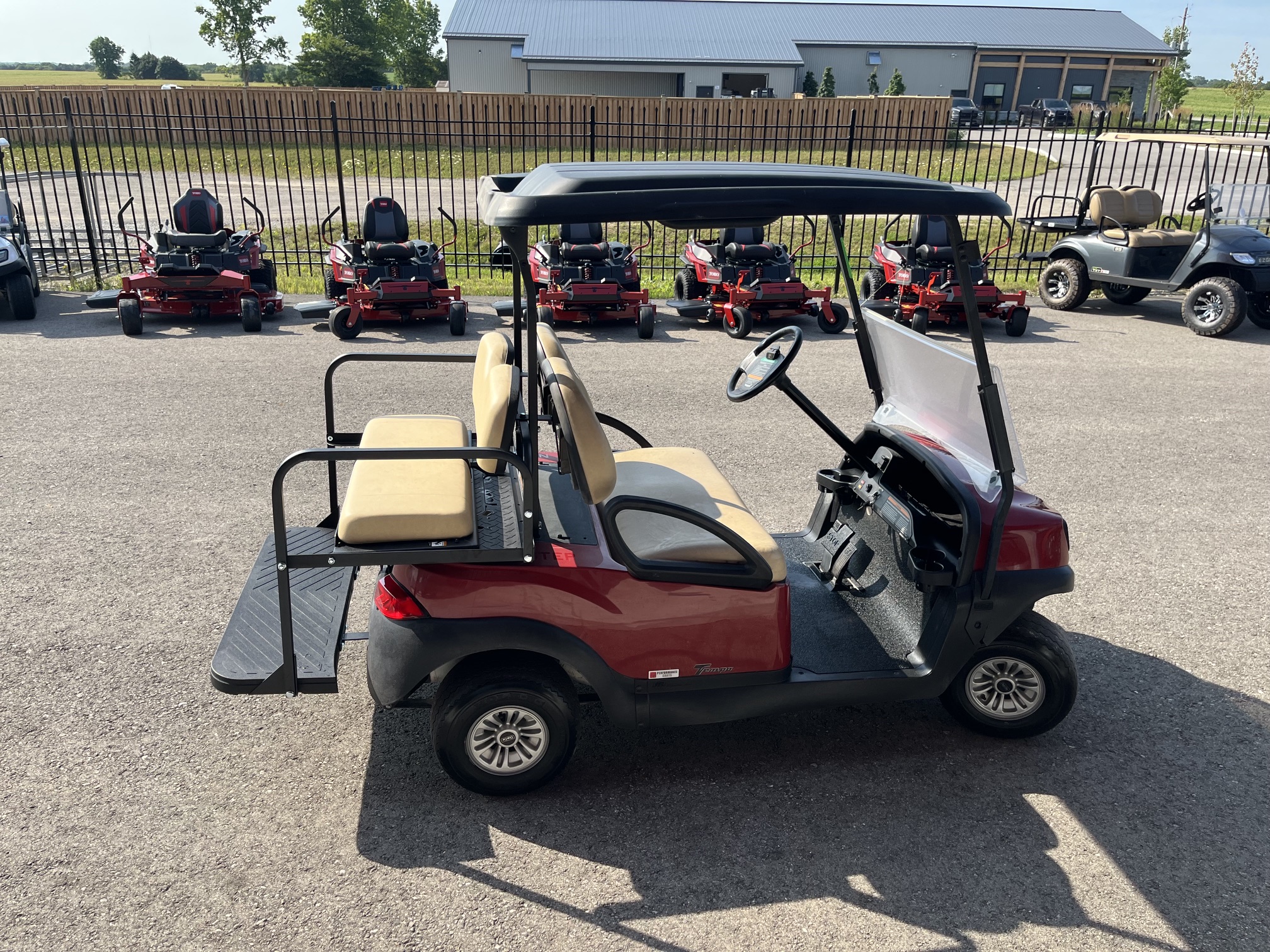 2022 Club Car Tempo 4 Passenger Gas Golf Cart