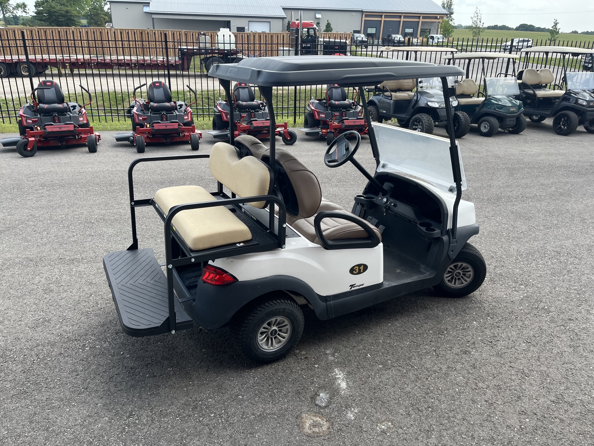 2021 Club Car Tempo 48V Electric 4 Passenger Golf Cart BN2105-144199 - Image 8