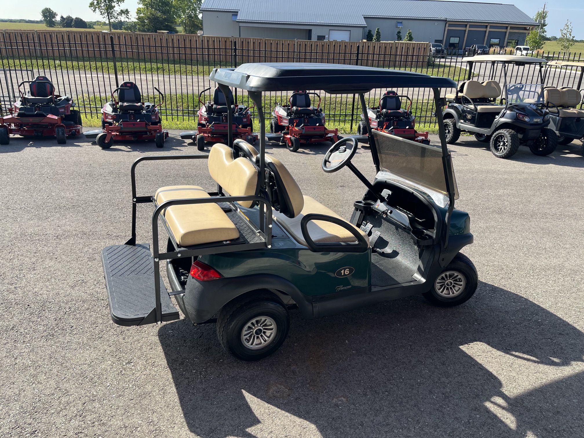 2021 Club Car Tempo Gas EFI 4 Passenger Golf Cart