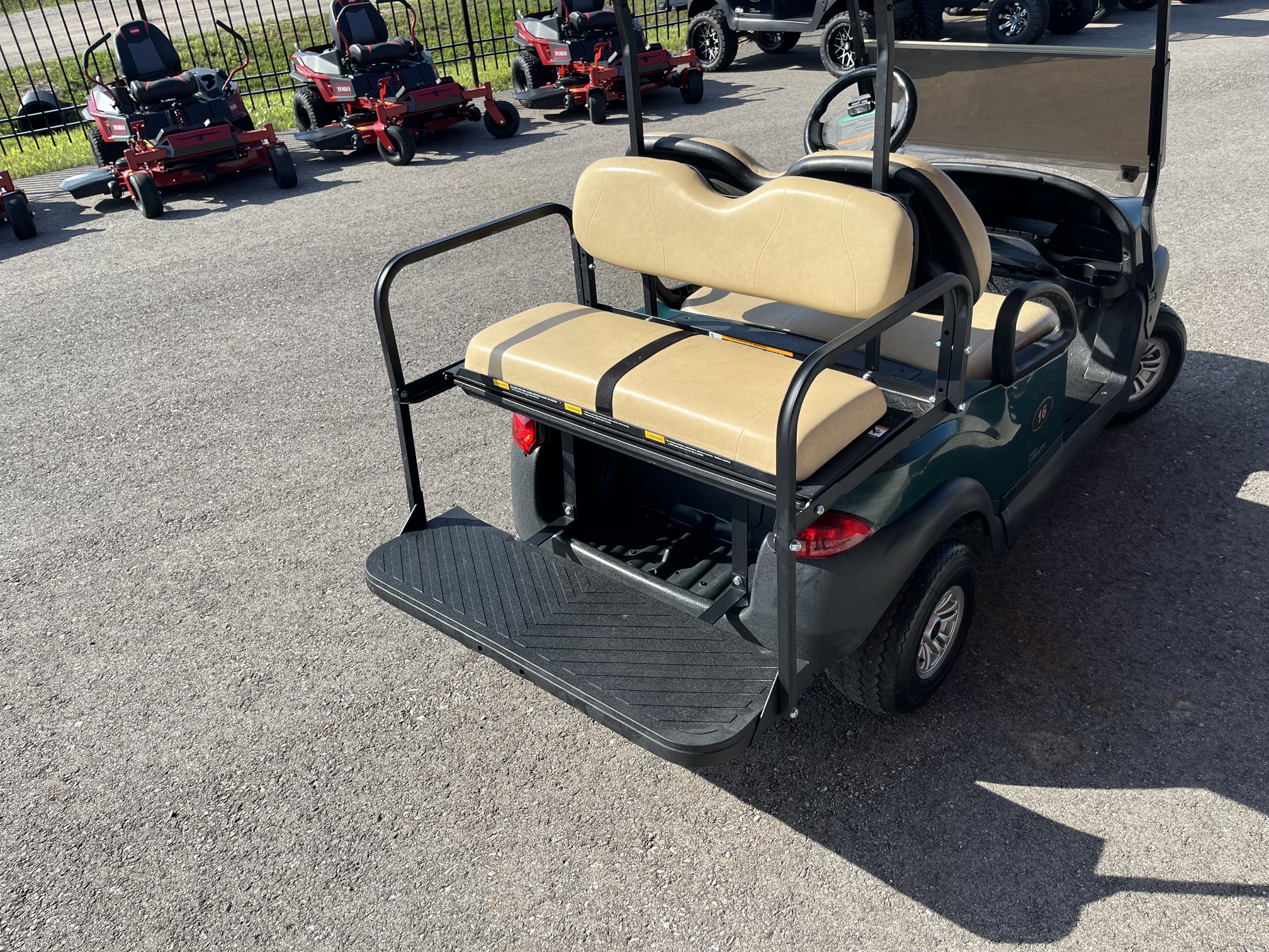 2021 Club Car Tempo Gas EFI 4 Passenger Golf Cart